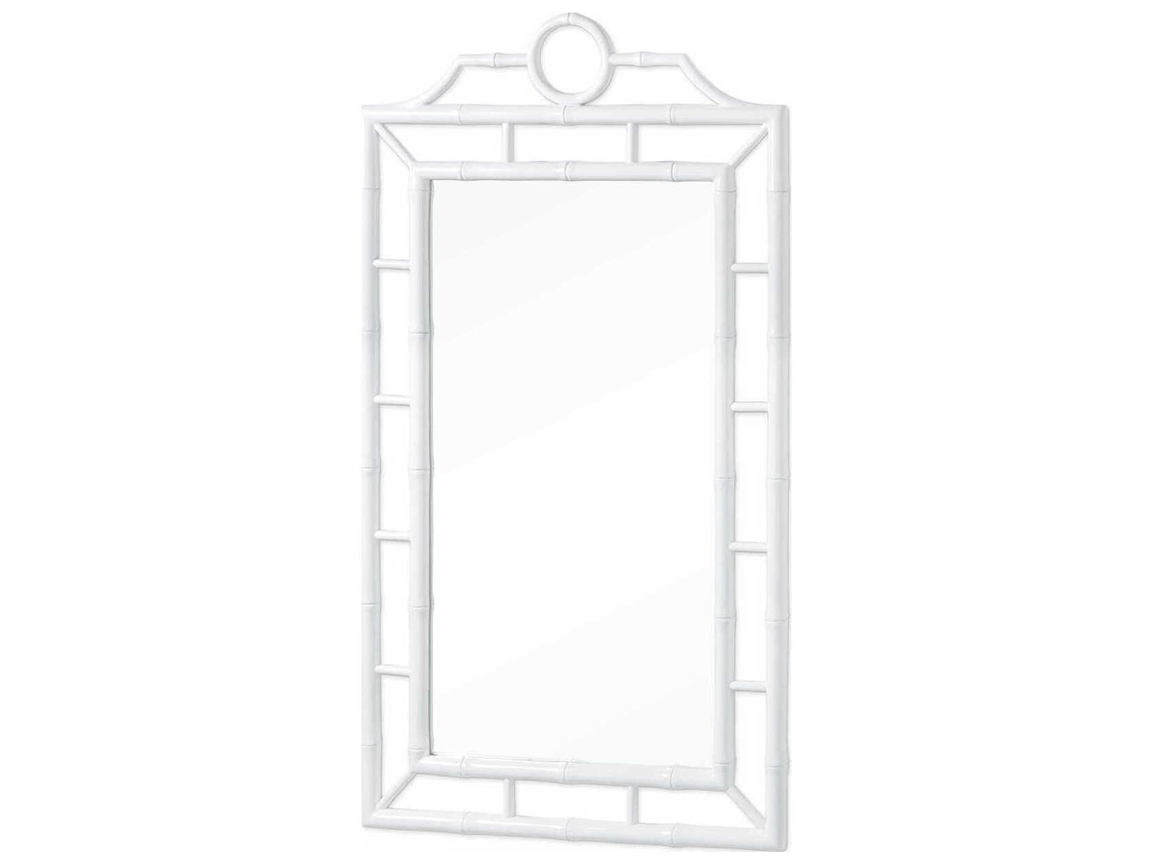 Villa & House Chloe Eggshell White Rectangular Wall Mirror