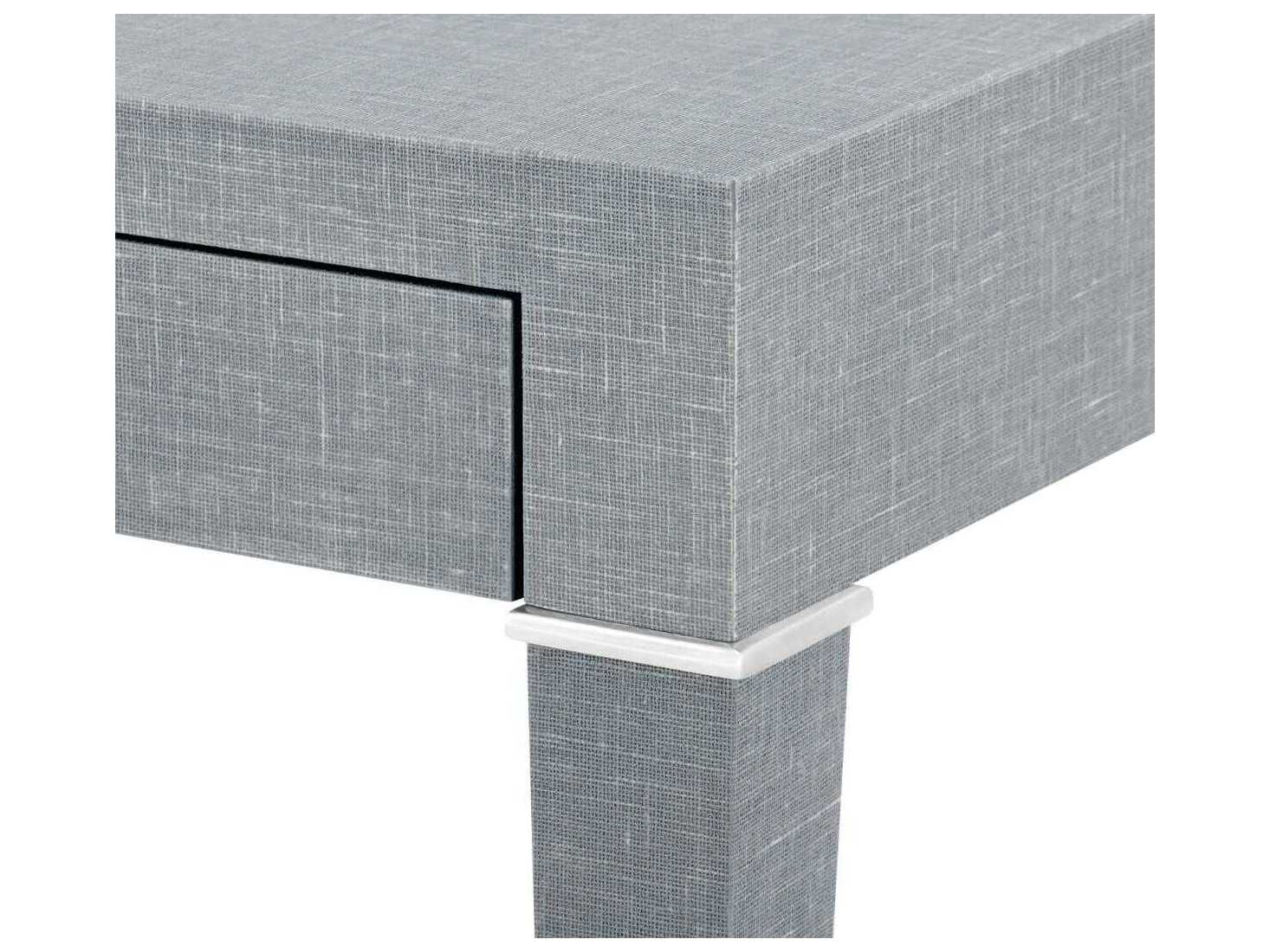 Villa & House Washed Winter Gray Secretary Desk