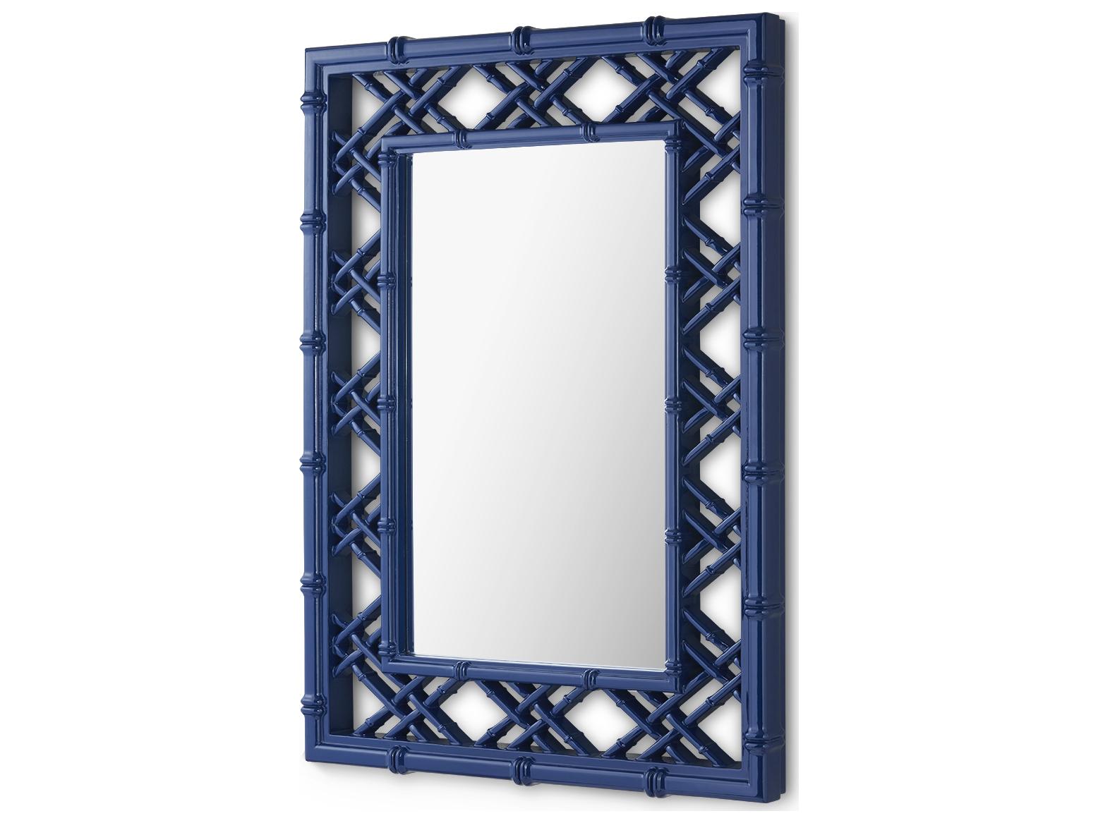 Villa & House Clara Marine Blue Wall Mirror Rectangular