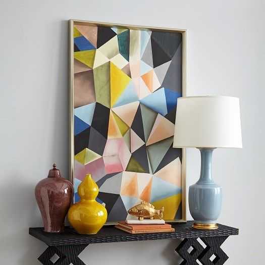 Villa & House Accent Gold Leaf White Marble Sculpture