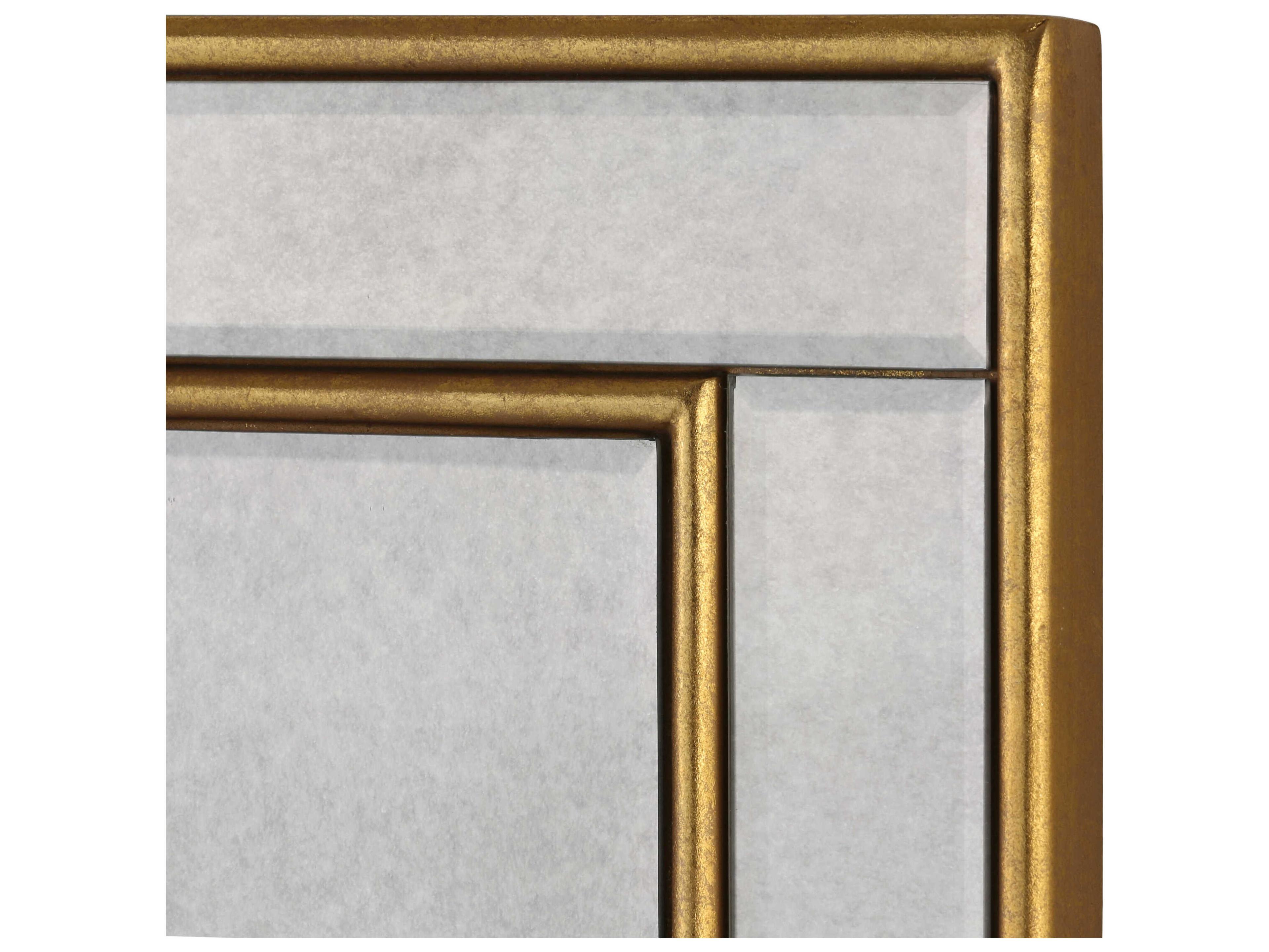 Villa & House Cassia Antique Rectangular Wall Mirror