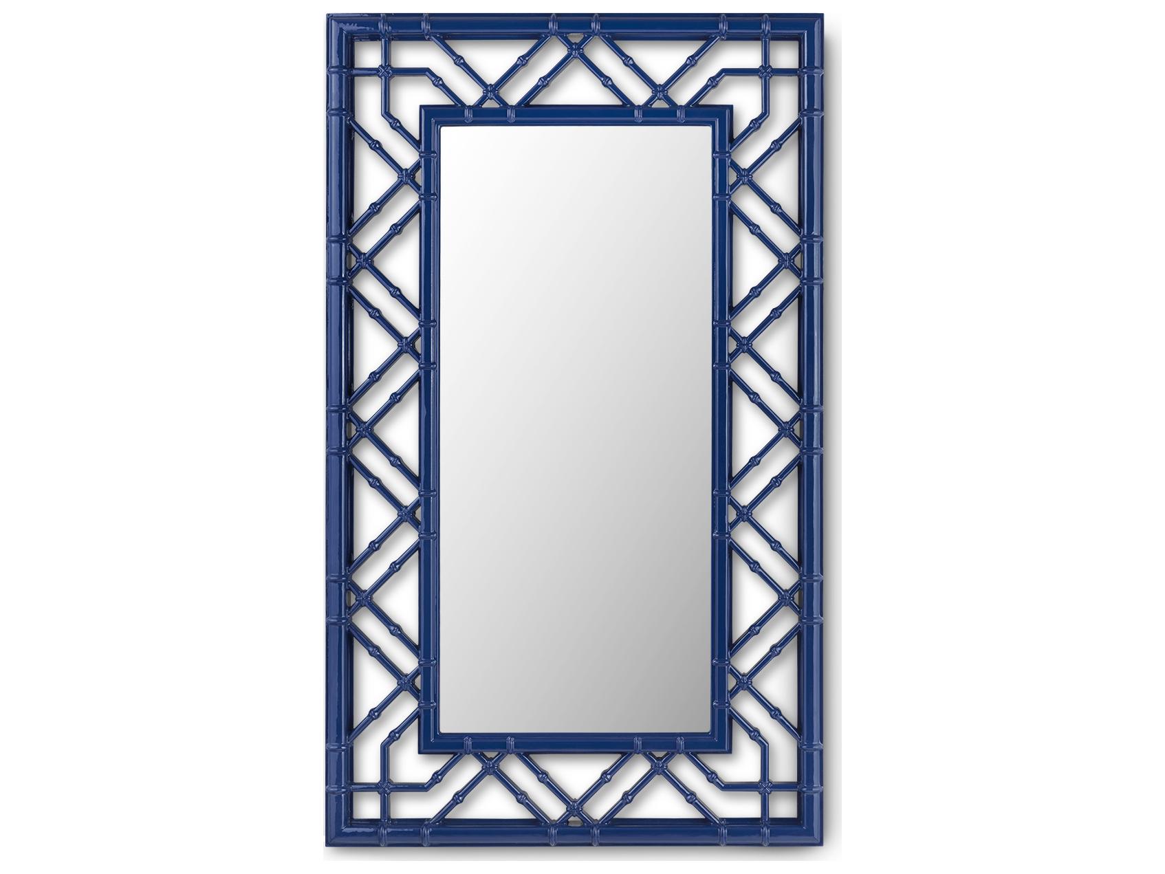 Villa & House Callista Marine Blue Wall Mirror Rectangular