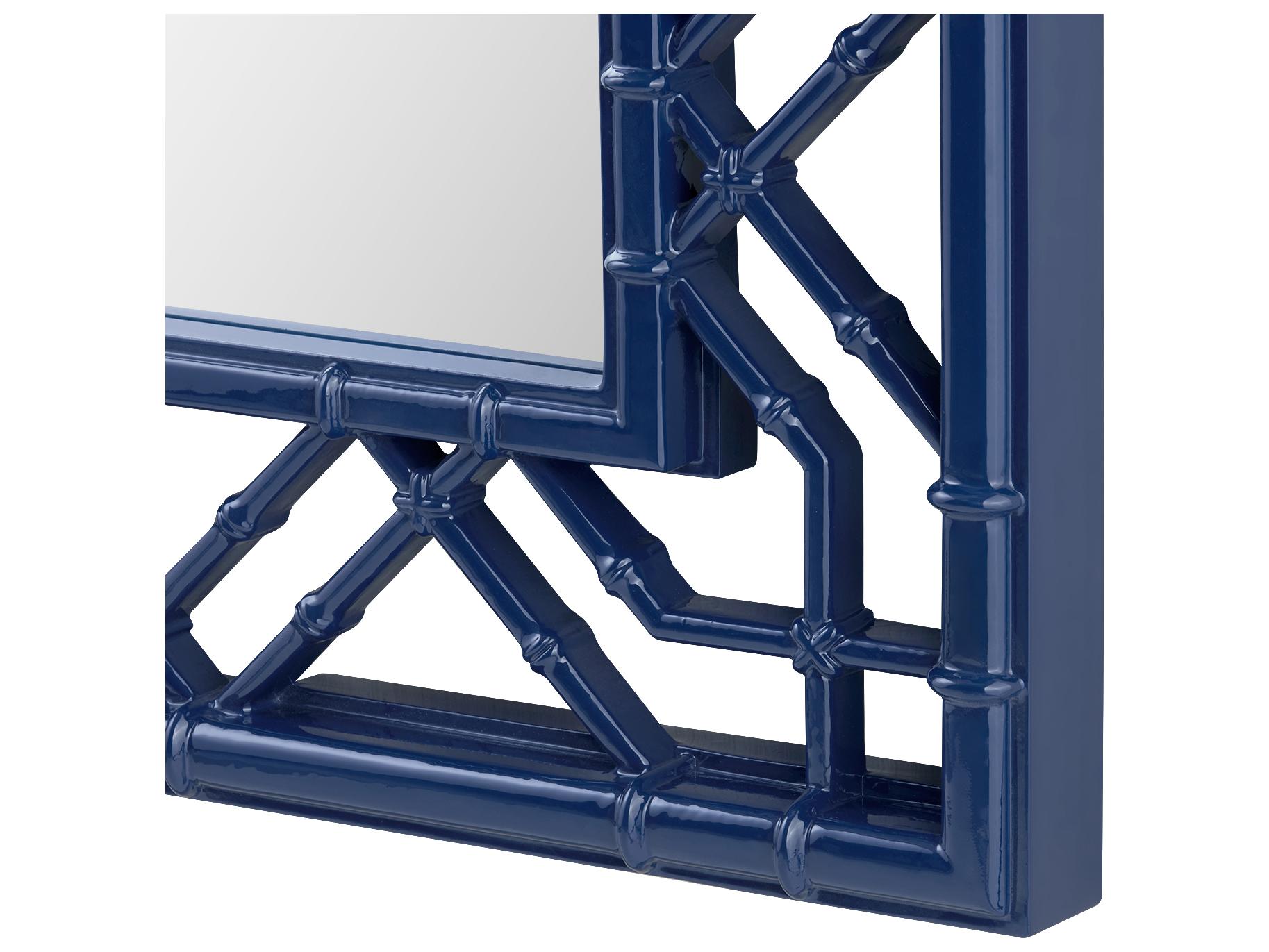 Villa & House Callista Marine Blue Wall Mirror Rectangular