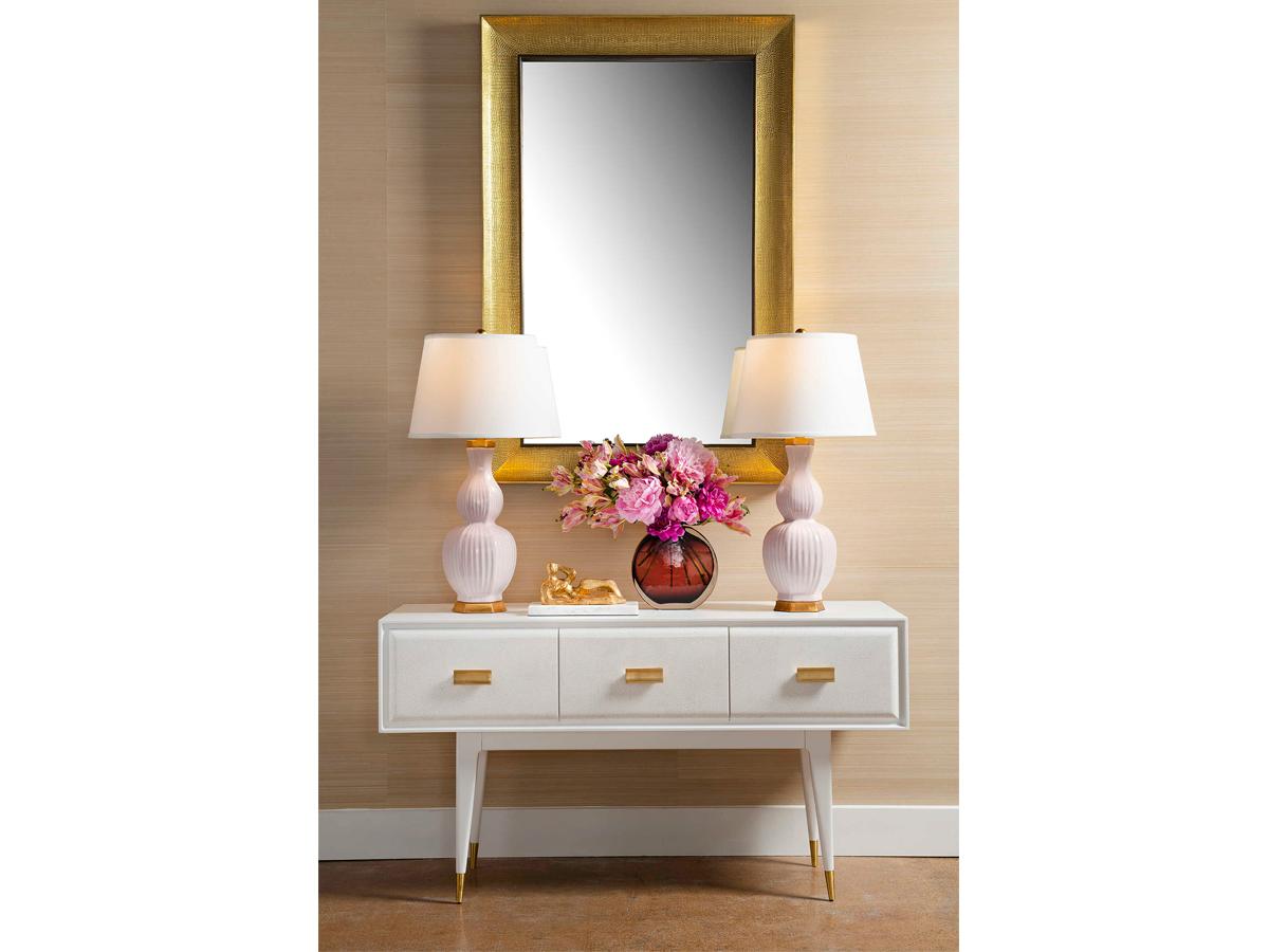 Villa & House Delft Peony Pink 1 - Light Buffet Lamp Base (Lamp Only)