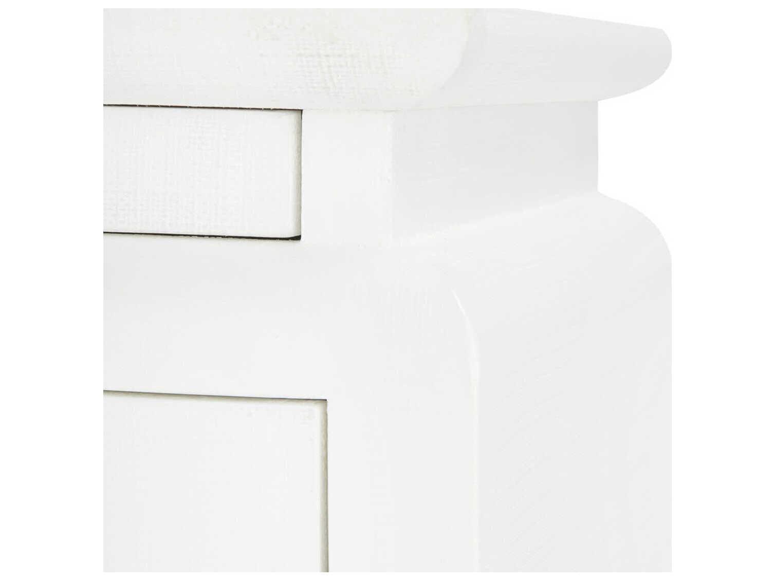 Villa & House Elina Rectangular Fabric End Table