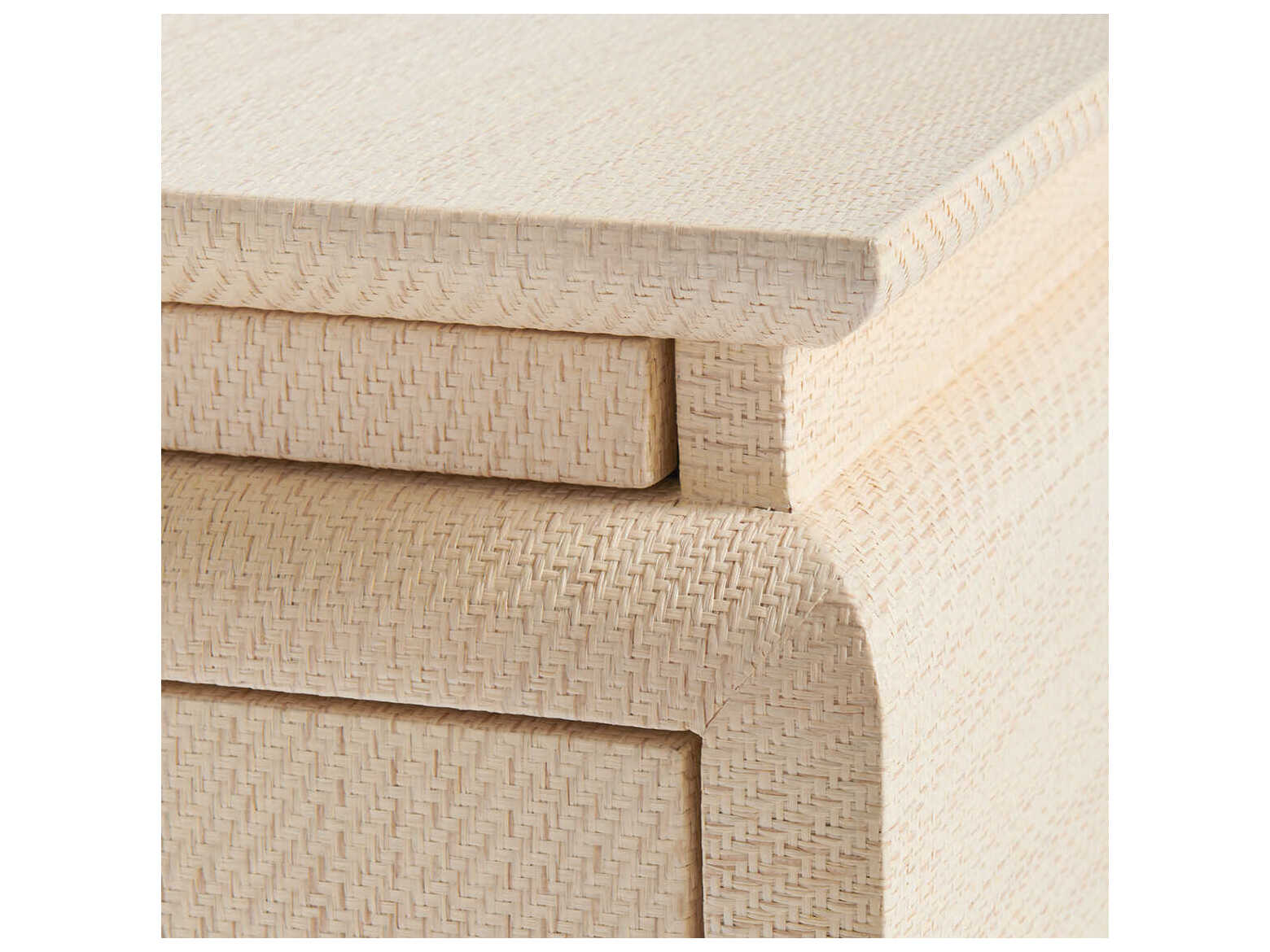 Villa & House Elina Rectangular Fabric End Table