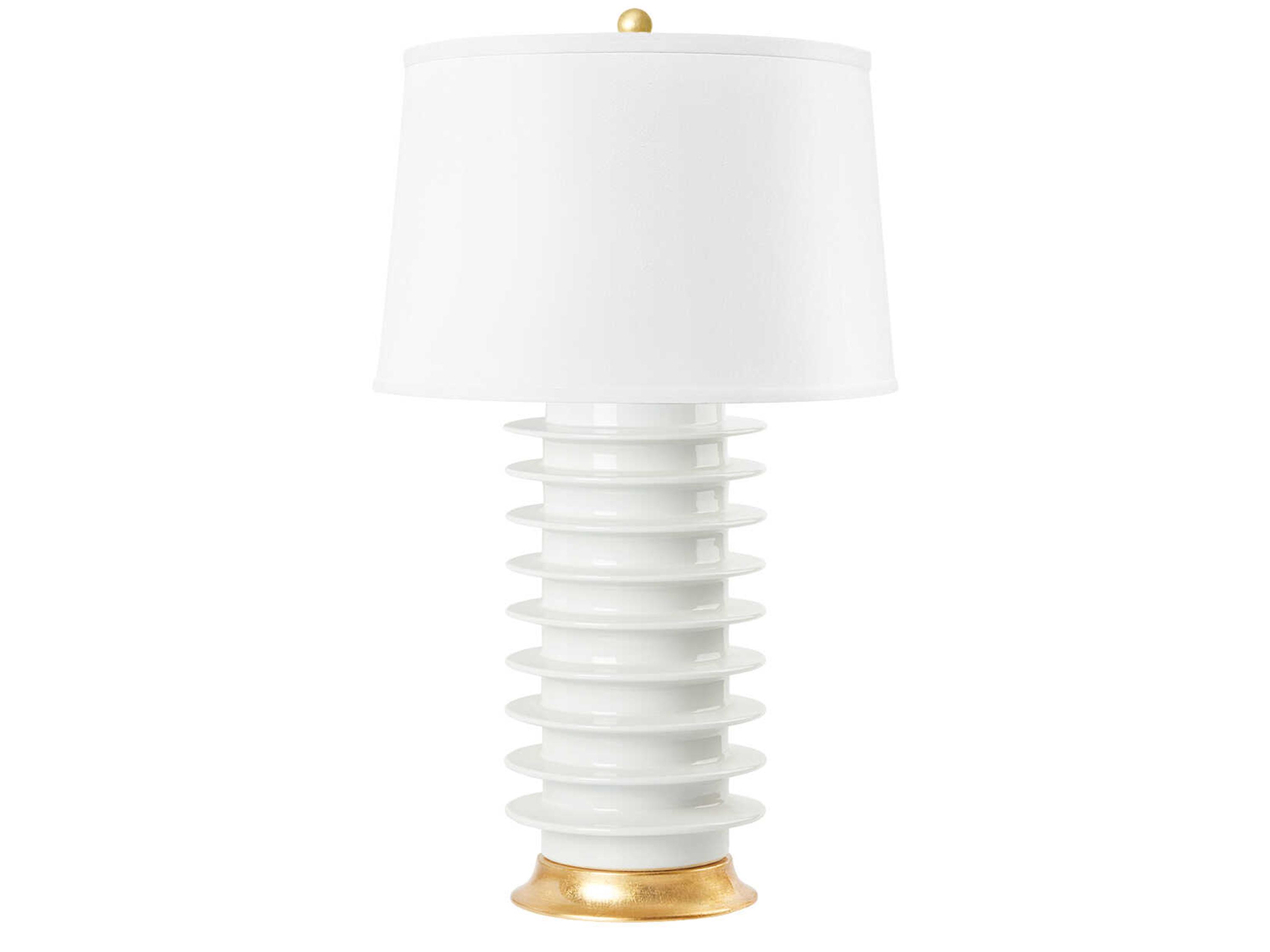 Villa & House Cool White 1 - Light Buffet Lamp Base (Lamp Only)