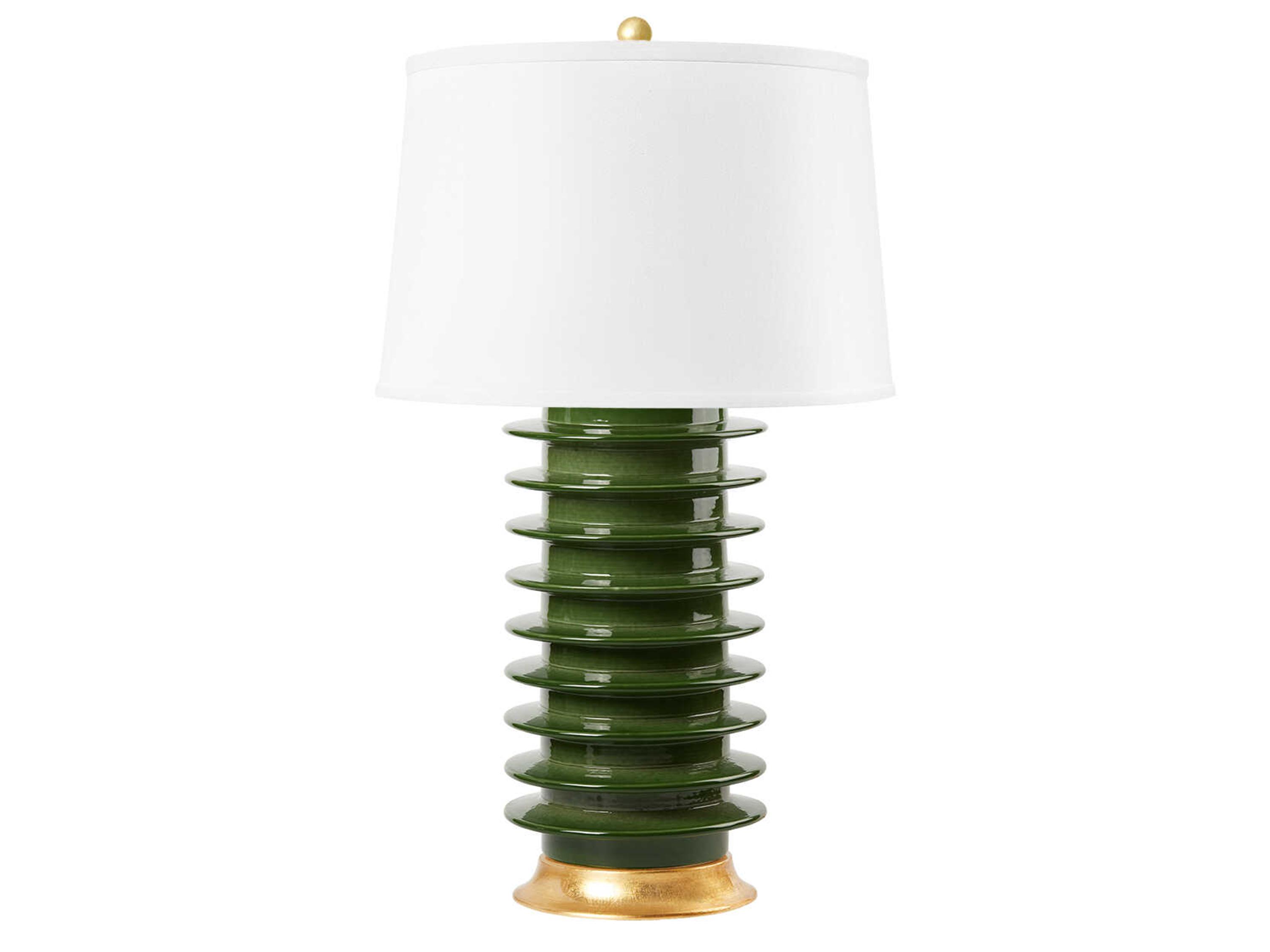 Villa & House Dark Green 1 - Light Buffet Lamp Base (Lamp Only)
