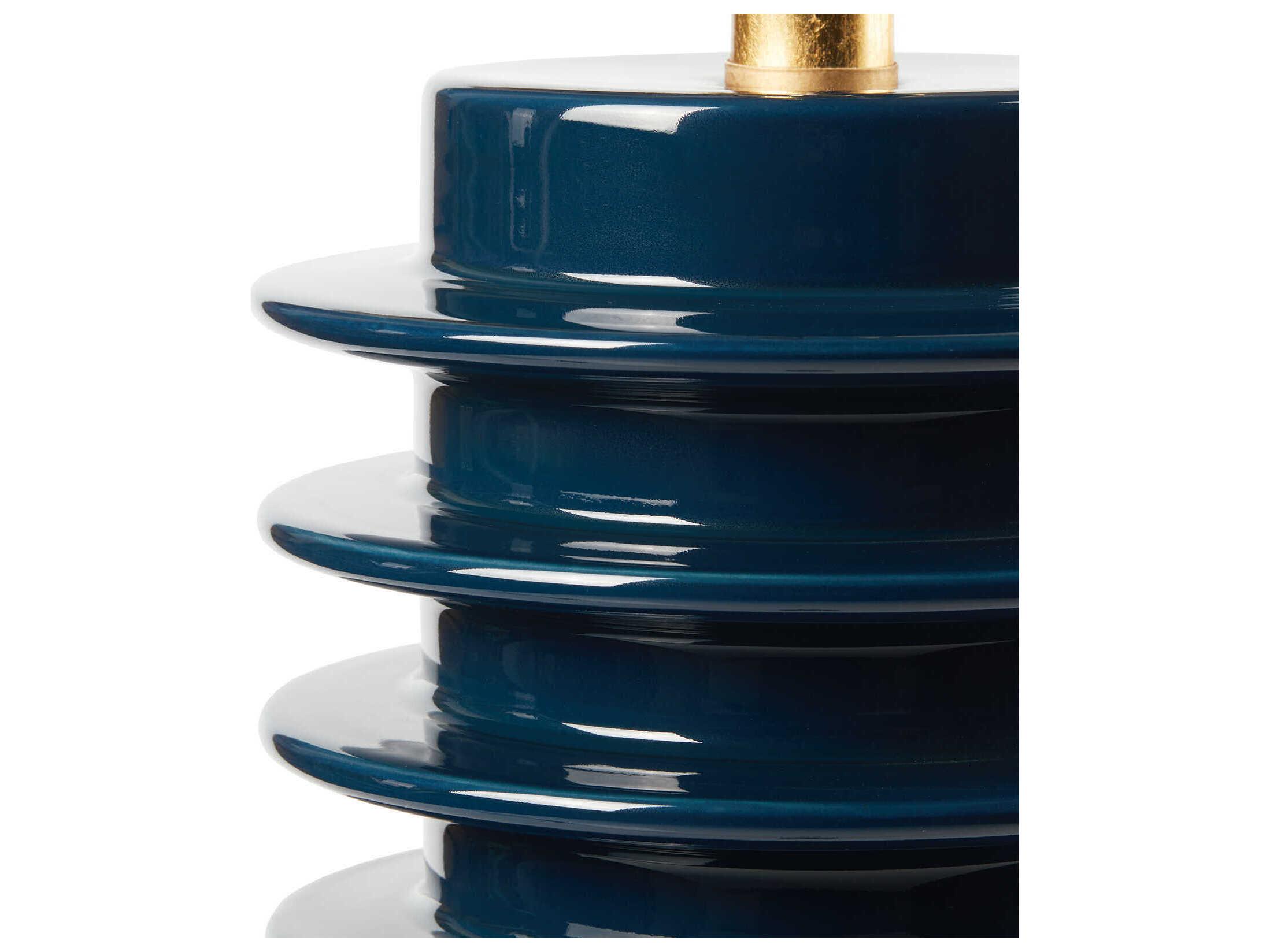 Villa & House Navy Blue 1 - Light Buffet Lamp Base (Lamp Only)