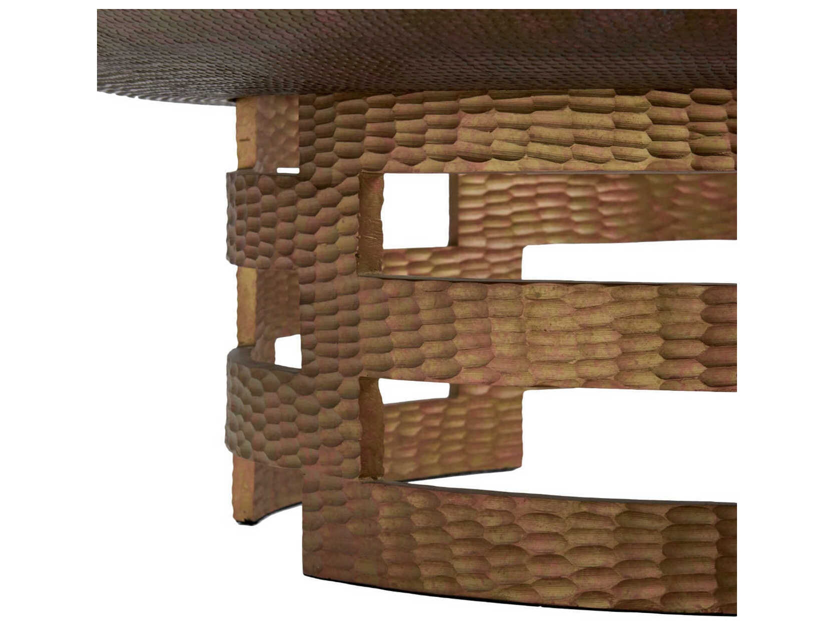 Villa & House Ella Round Glass Coffee Table