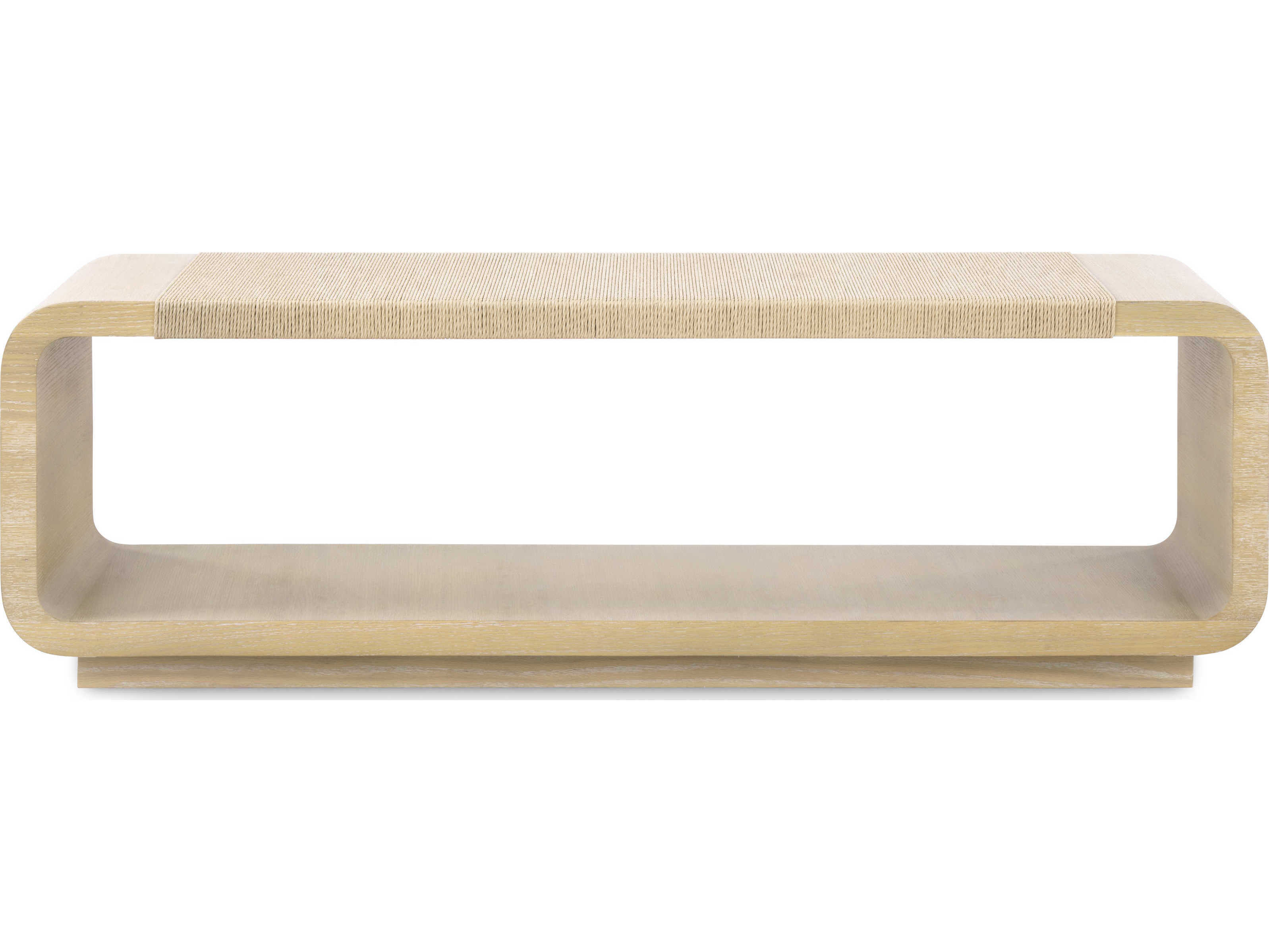 Villa & House Rectangular Wood Natural Coffee Table