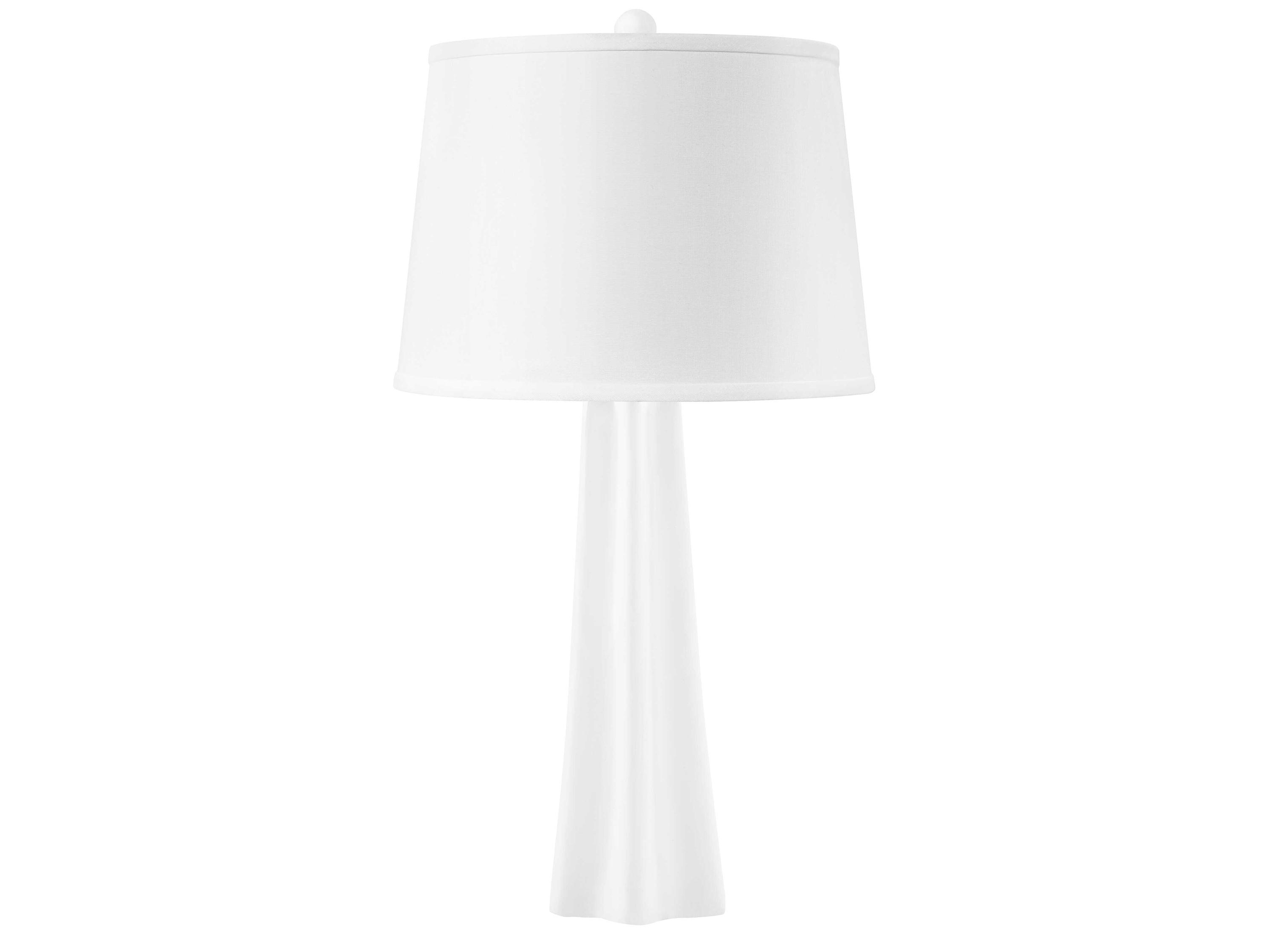 Villa & House Estrella Plaster White 1 - Light Buffet Lamp Base (Lamp Only)