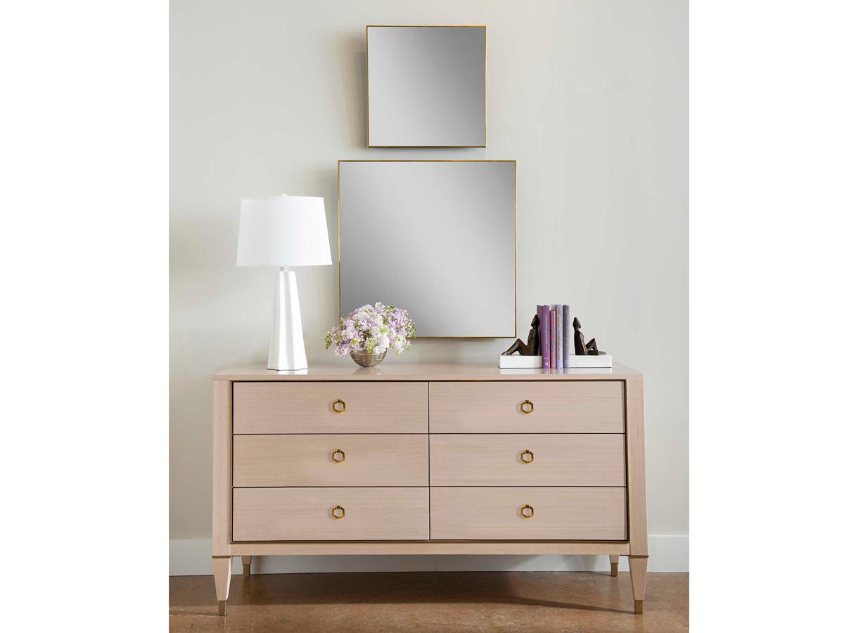 Villa & House Estrella Plaster White 1 - Light Buffet Lamp Base (Lamp Only)