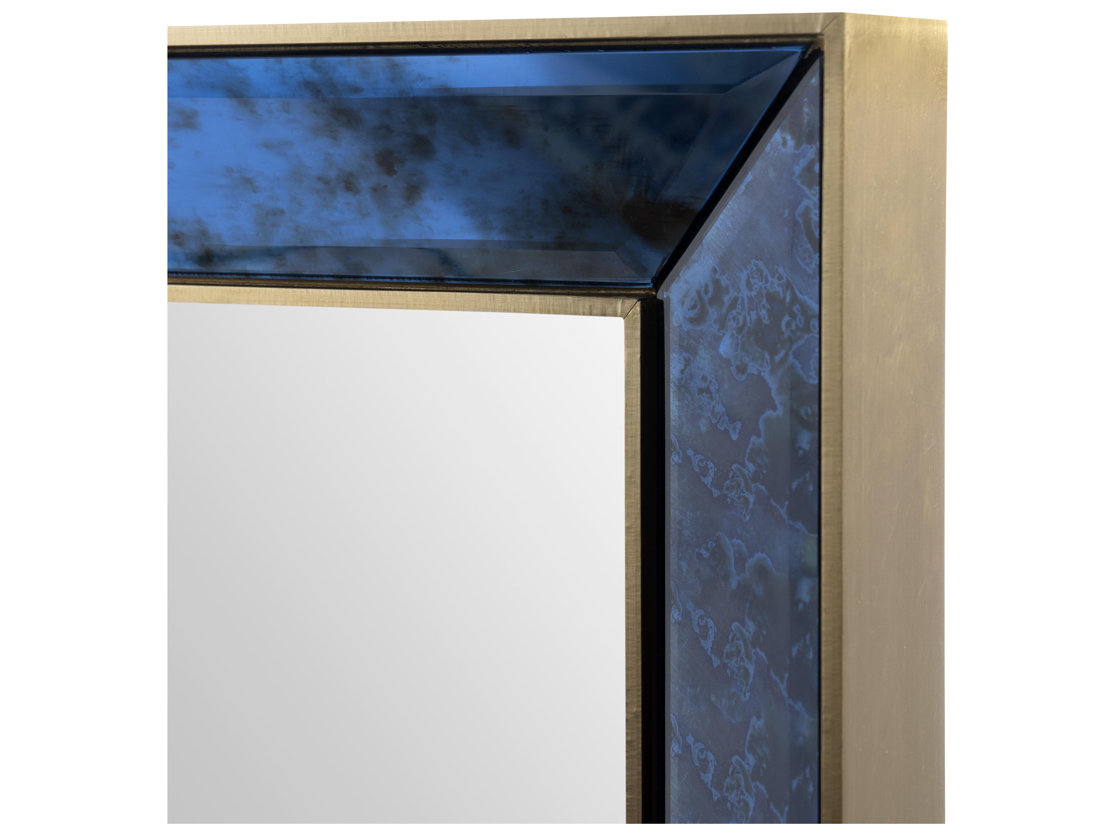 Villa & House Etienne Antique Midnight Blue Vertical Wall Mirror