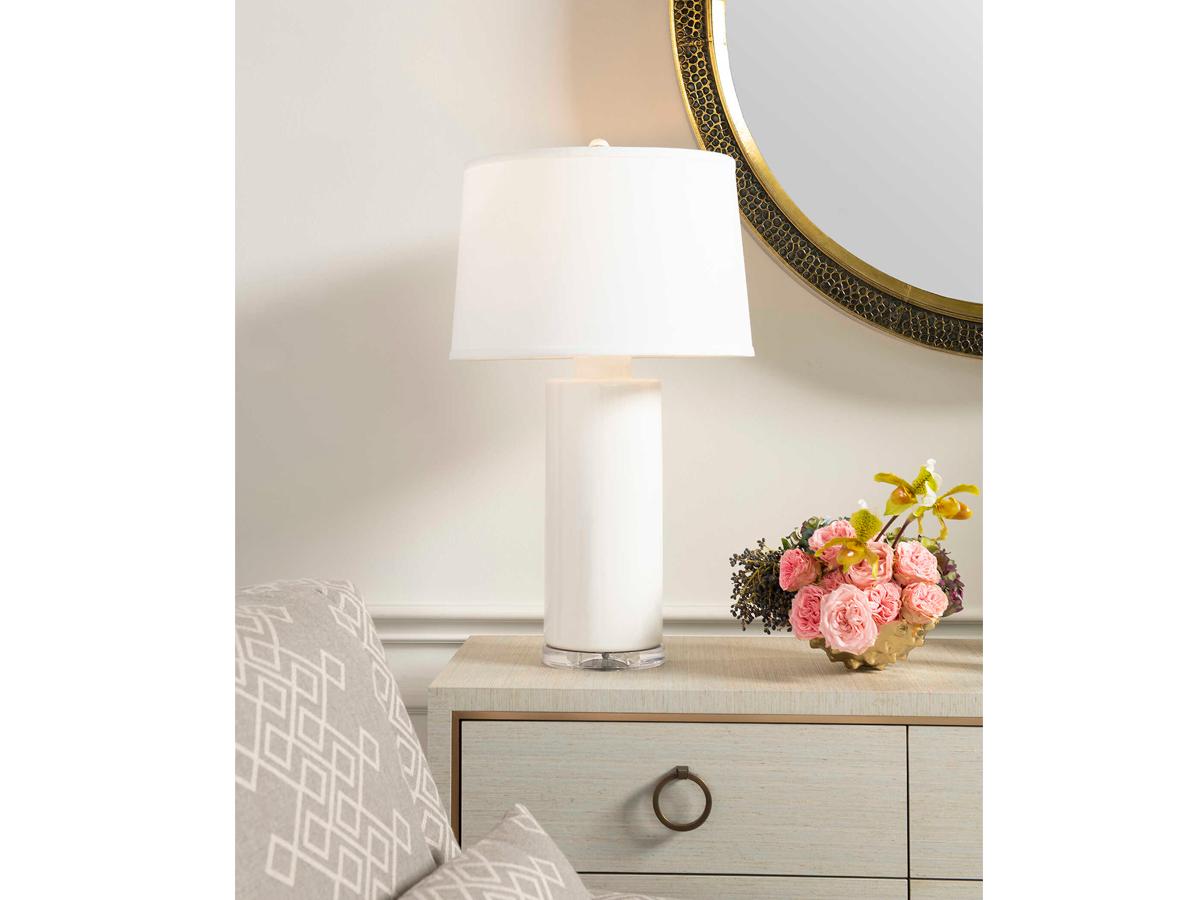 Villa & House Formosa White Cloud 1 - Light Buffet Lamp Base (Lamp Only)