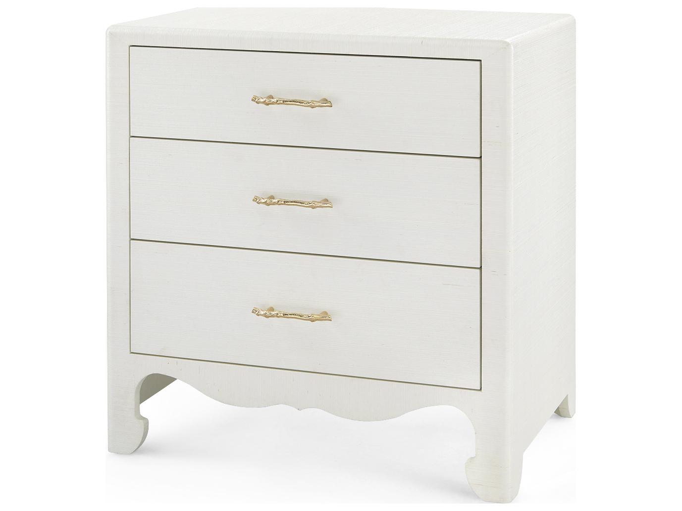 Villa & House Gianna 3-Drawers Nightstand