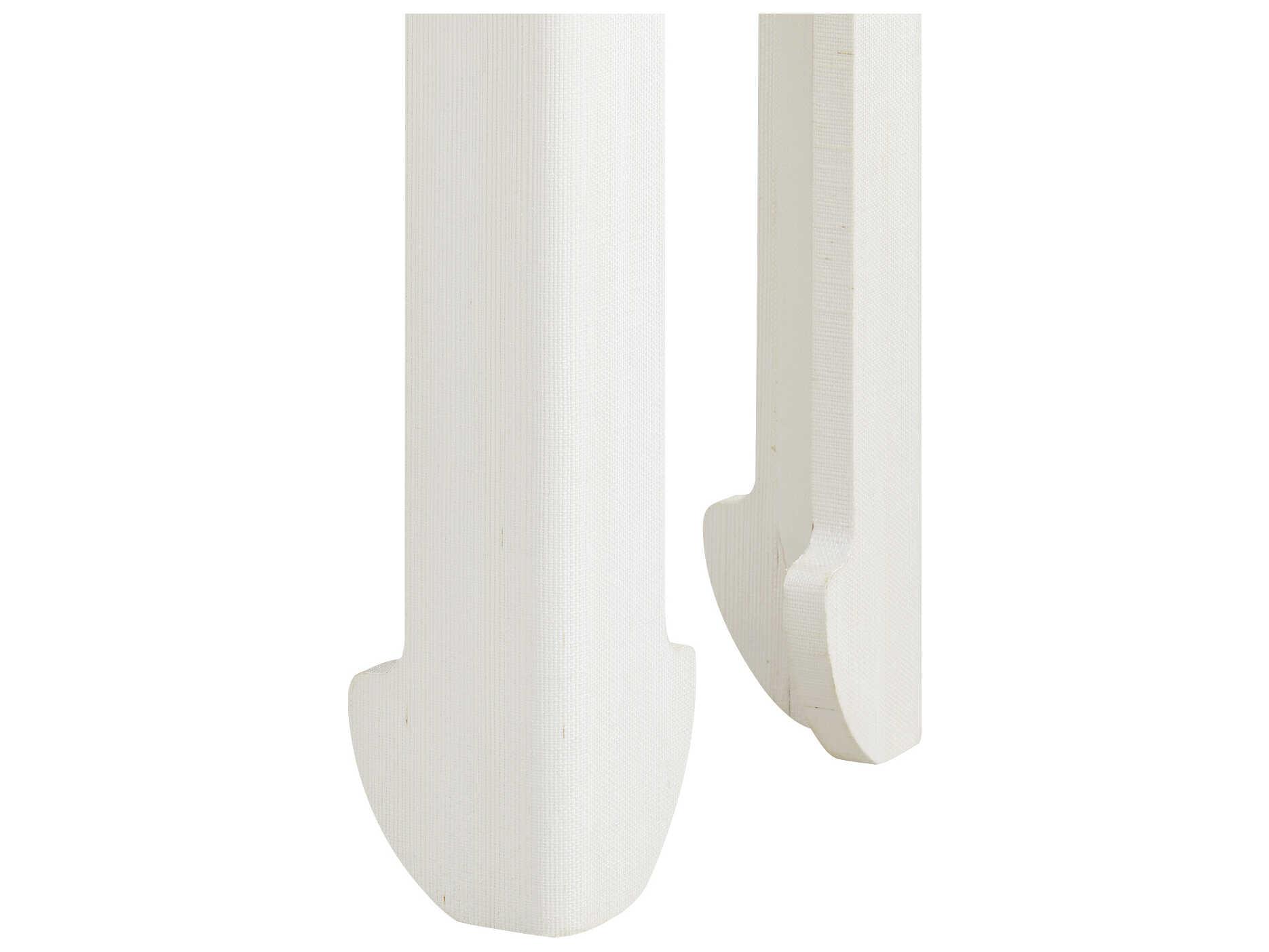 Villa & House Gianna Rectangular Sand White Console Table