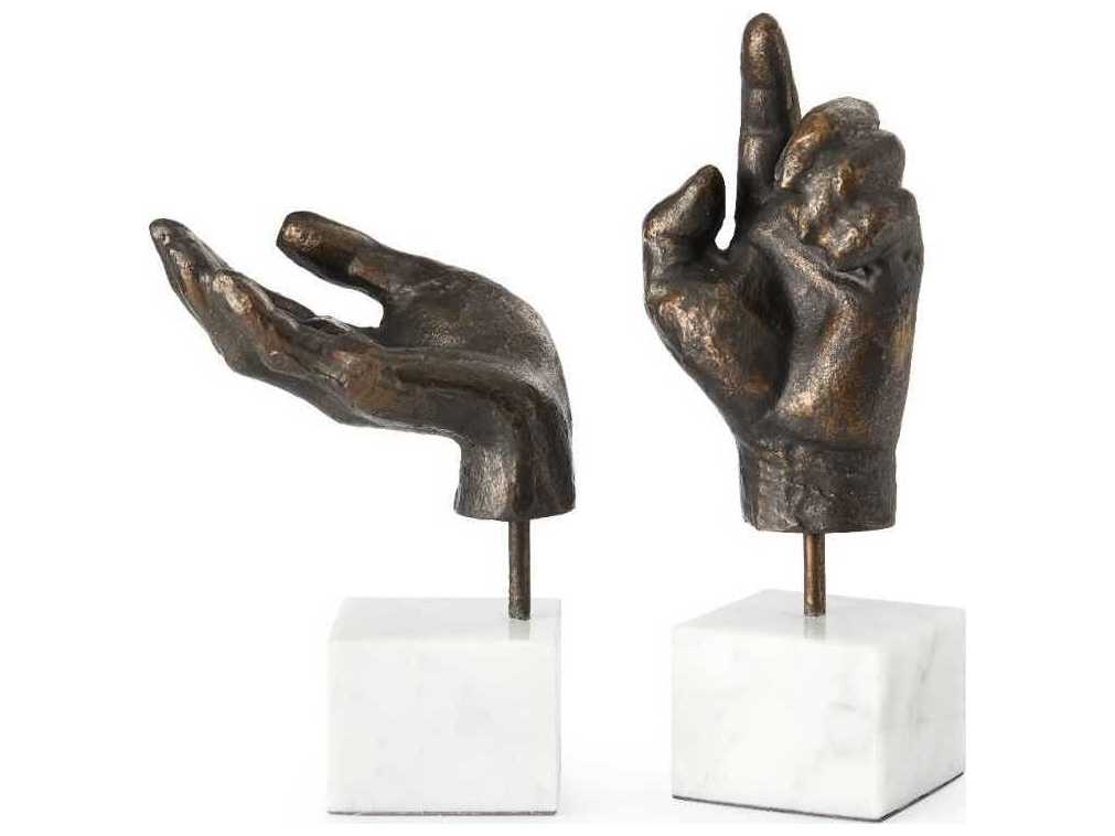 Villa & House Hands Statue Set of 2