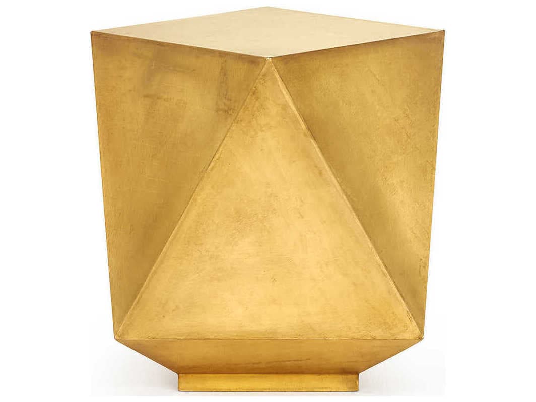 Villa & House Metal Light Antique End Table