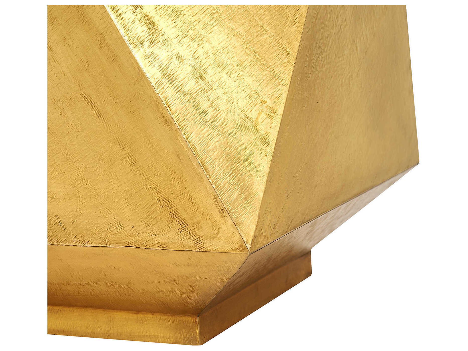 Villa & House Metal Light Antique End Table