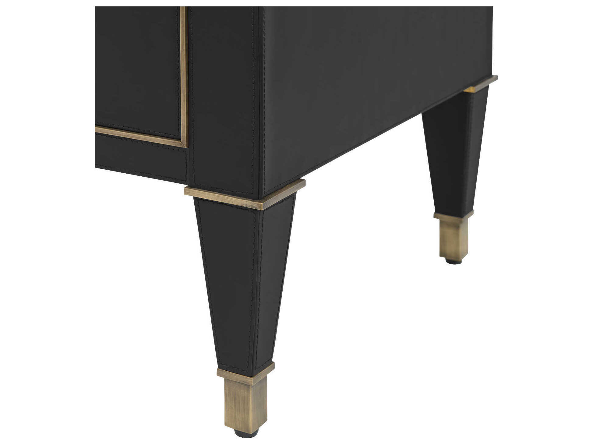 Villa & House Hunter Extra Large 6-Drawers Gold Double Dresser