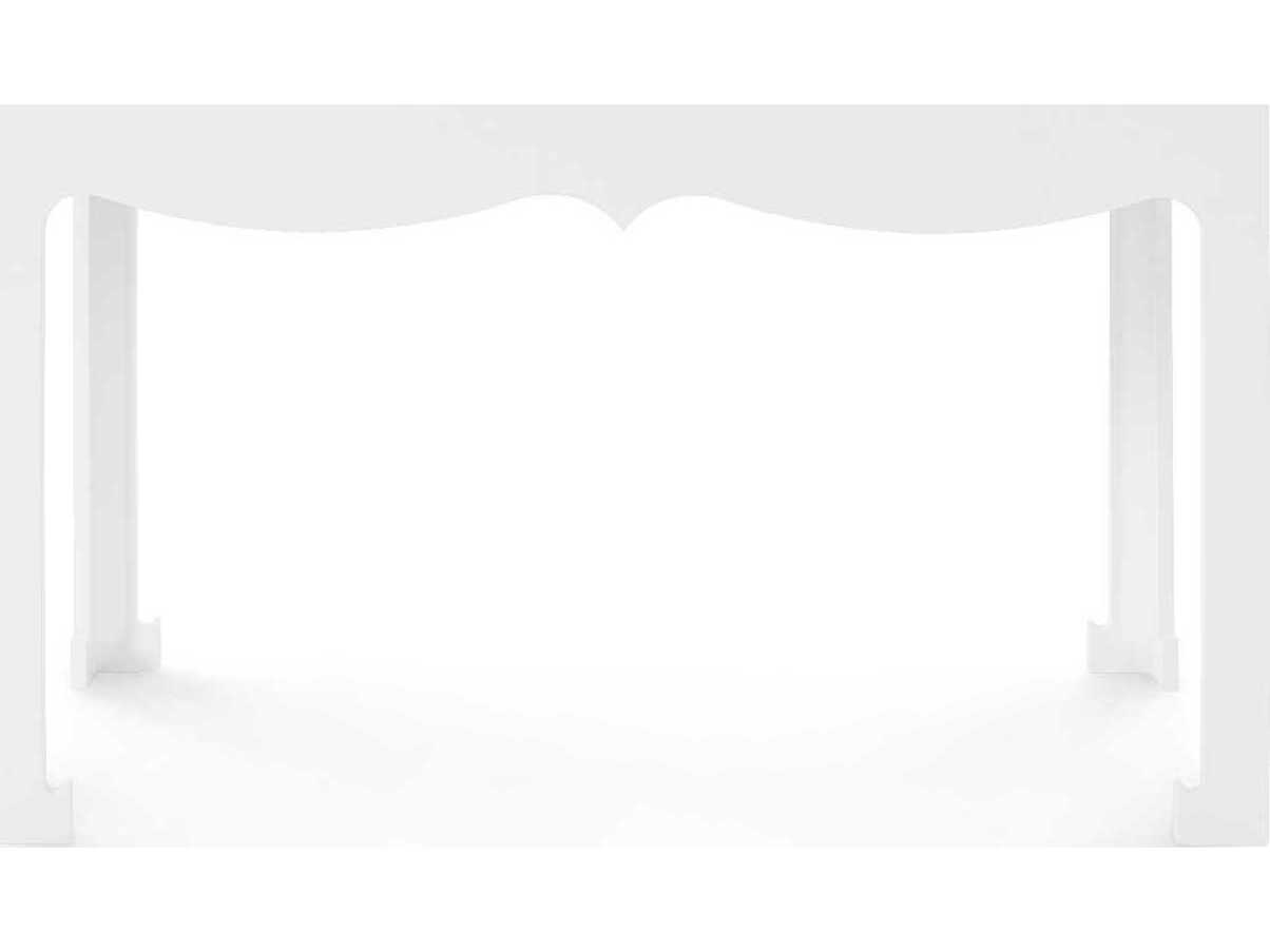 Villa & House Chiffon White Secretary Desk