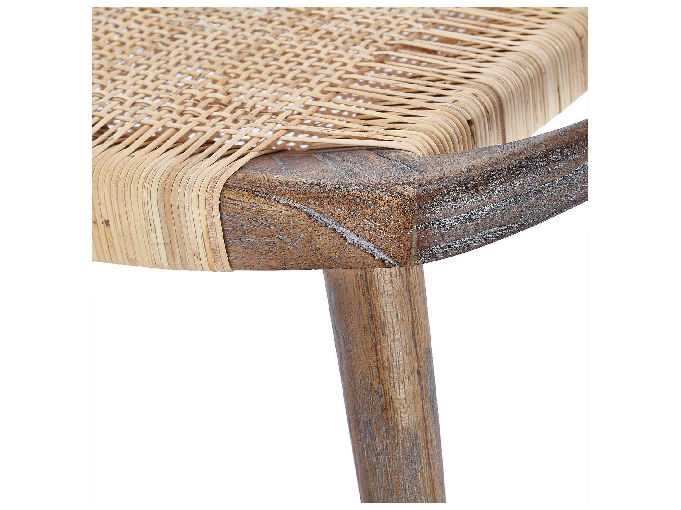 Villa & House Driftwood Brown Accent Stool