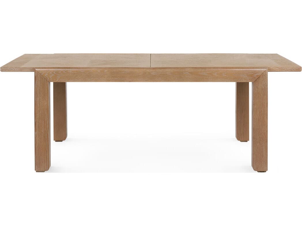 Villa & House Larson Rectangular Wood Soft Glow Oak Dining Table