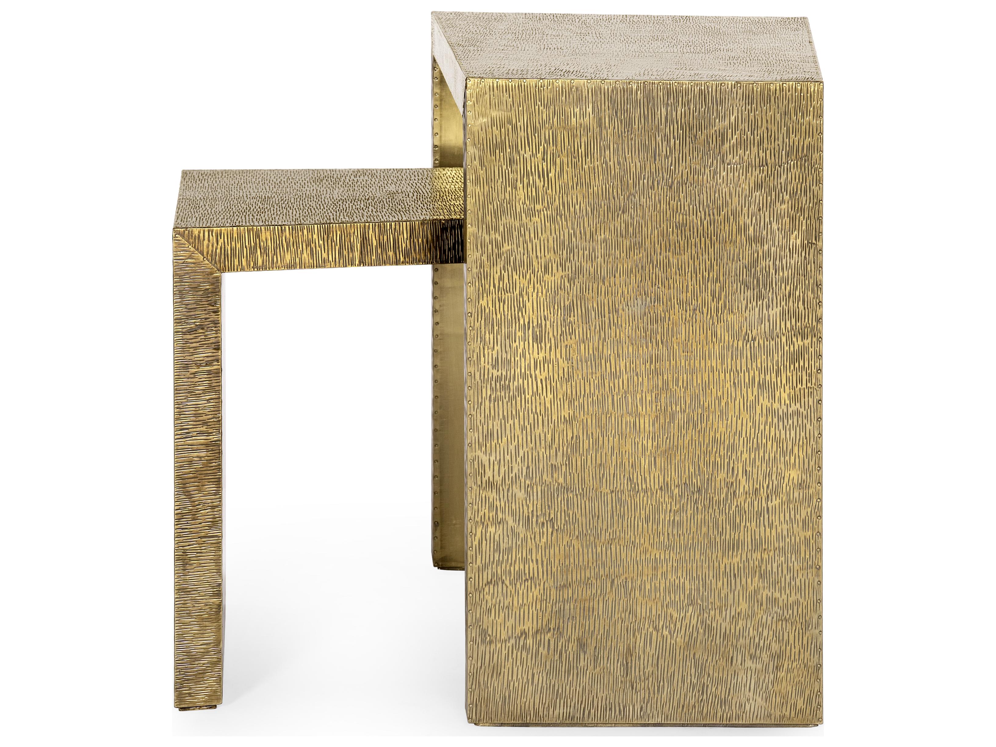 Villa & House Linus Rectangular Wood End Table