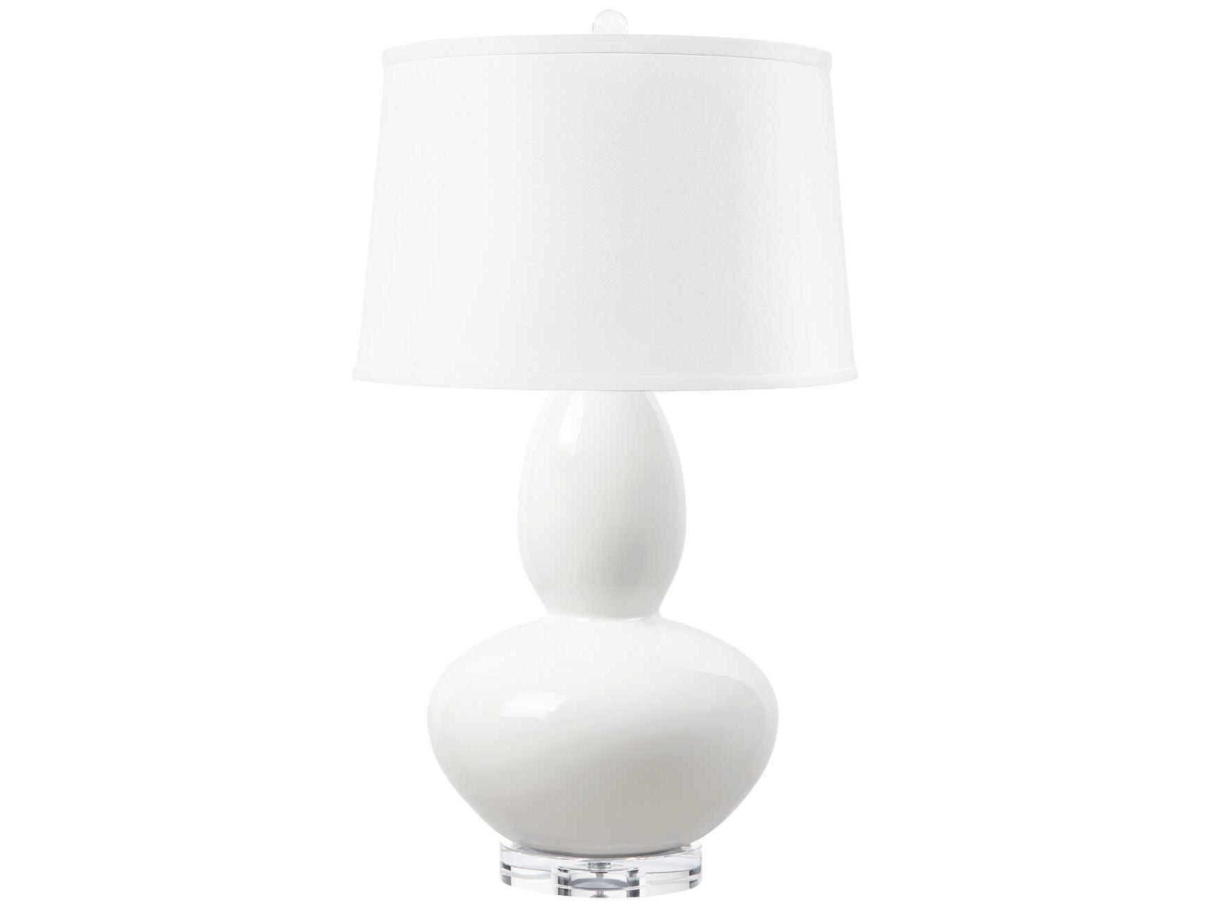 Villa & House Lisbon Alpine Gleam White Buffet Lamp