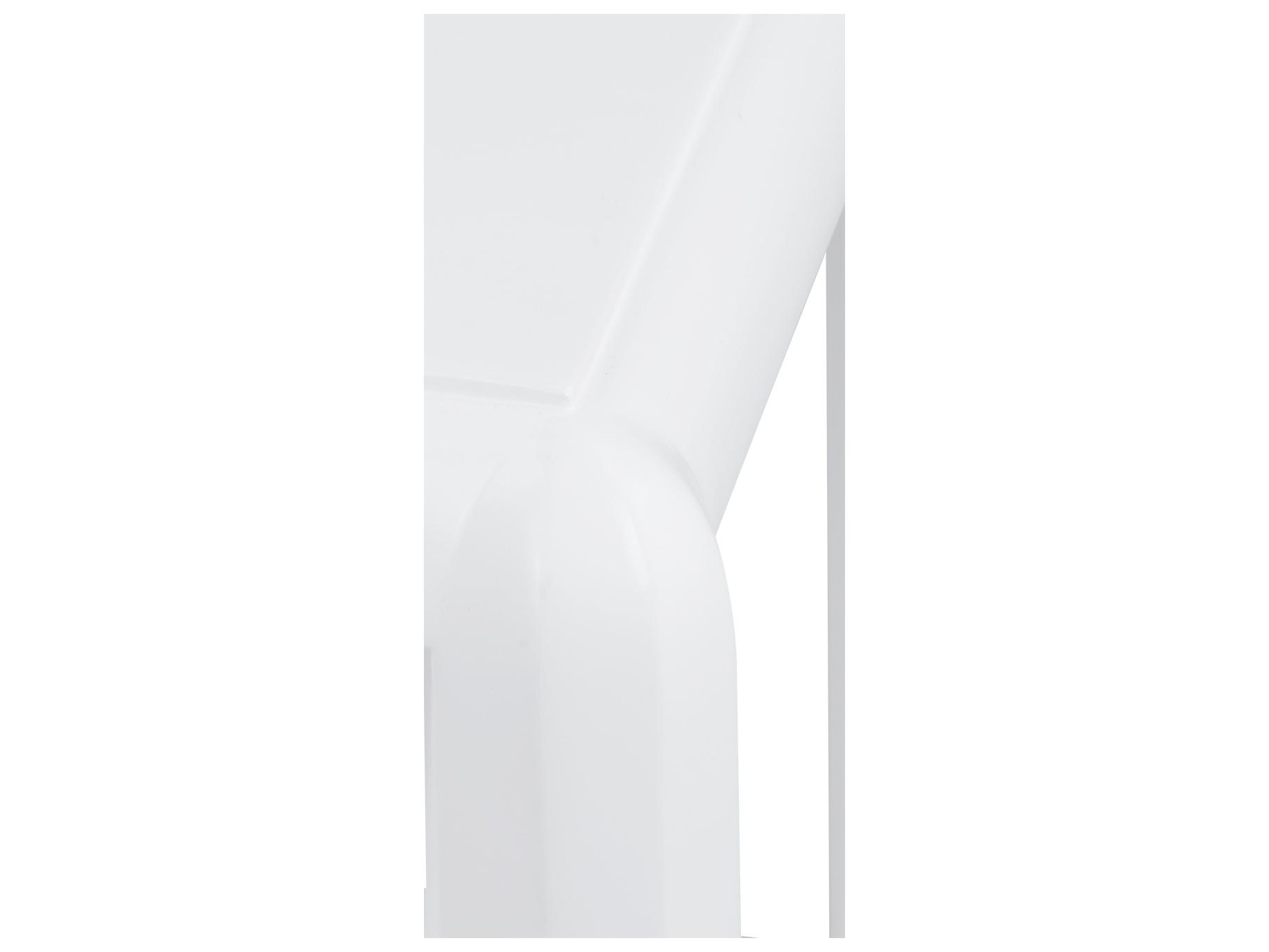 Villa & House Lilian 1-Drawer White Nightstand