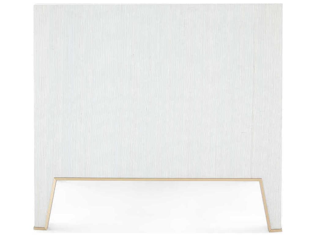 Villa & House 3-Drawers Gold Nightstand