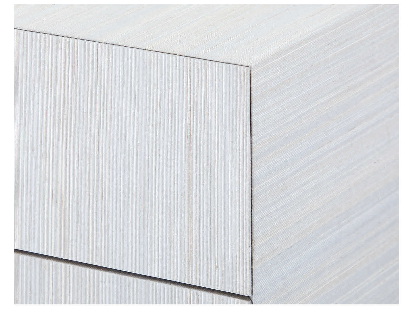 Villa & House 3-Drawers Gold Nightstand