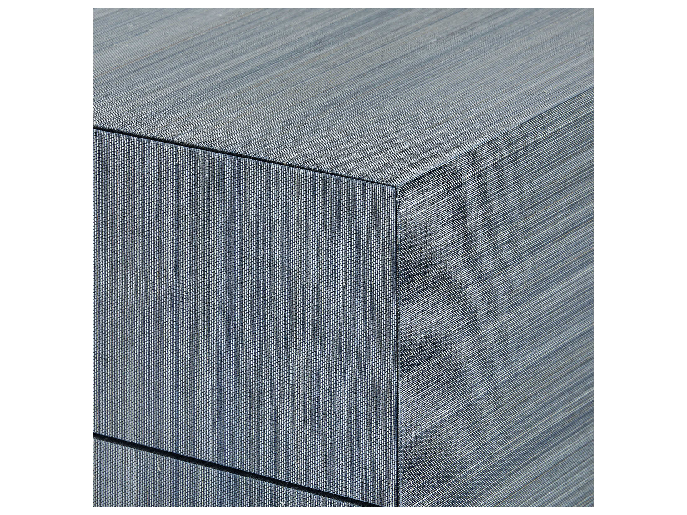 Villa & House 3-Drawers Gold Nightstand