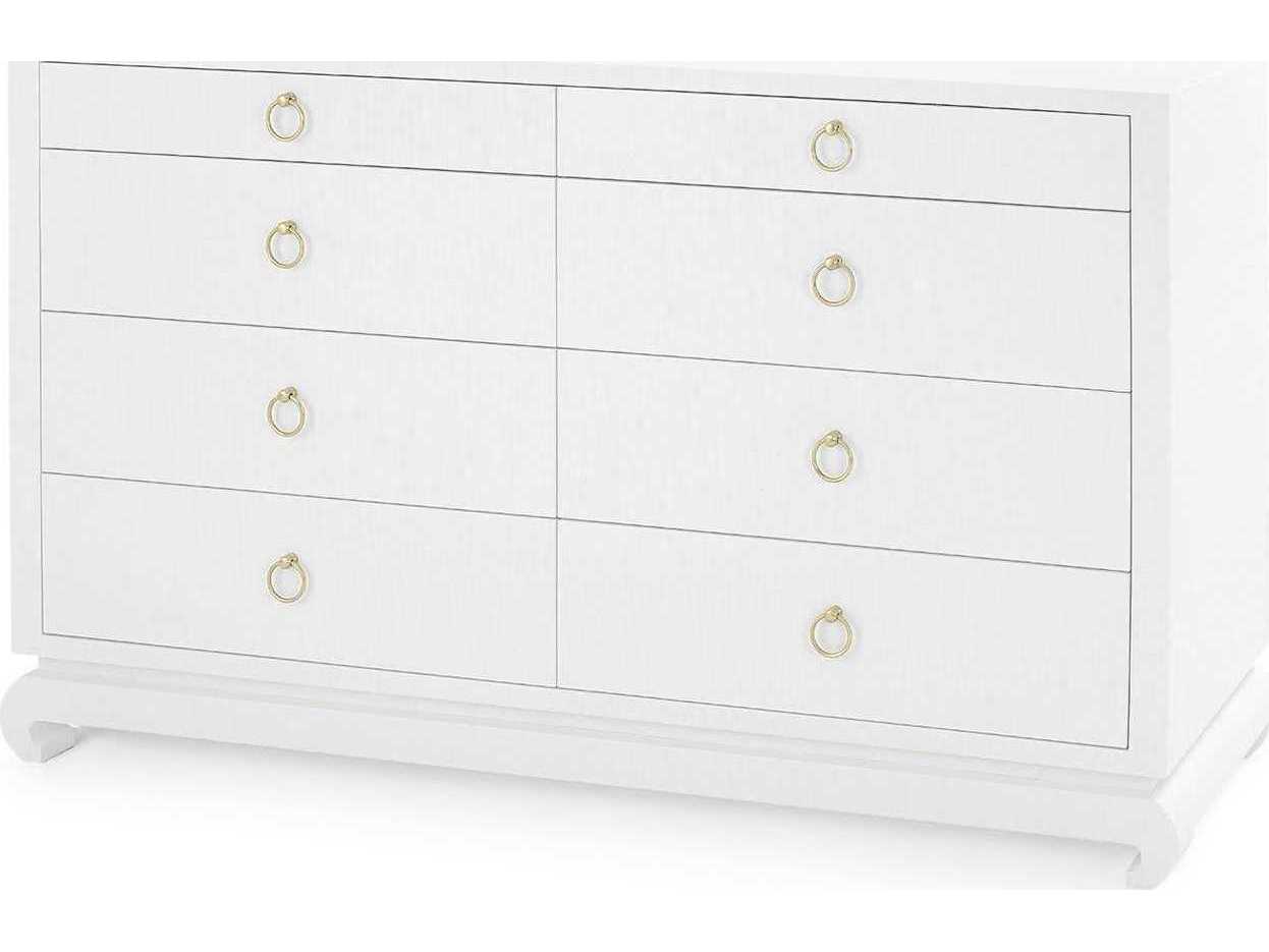 Villa & House Ming 8-Drawers Solid Wood Double Dresser