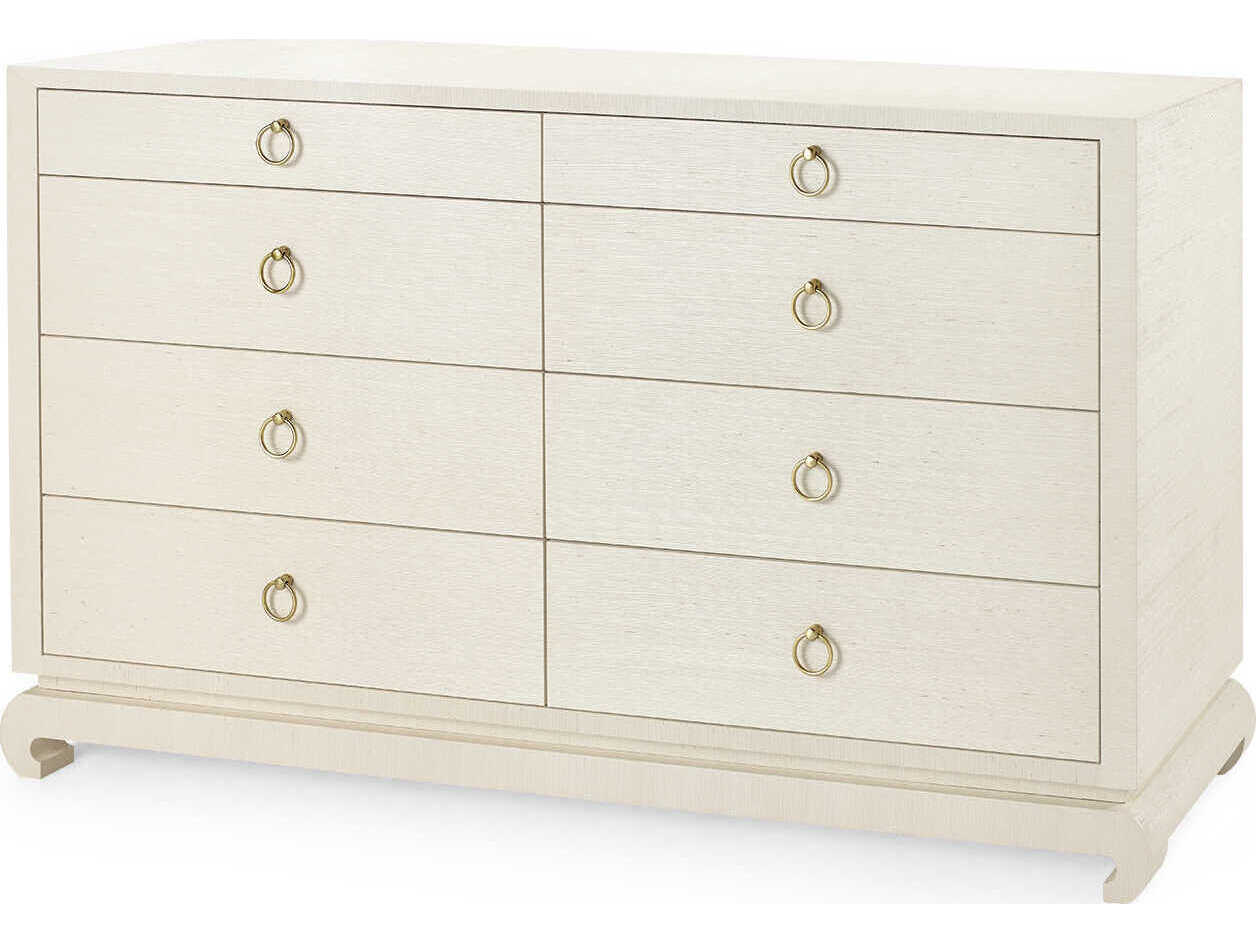Villa & House Ming 8-Drawers Natural Double Dresser