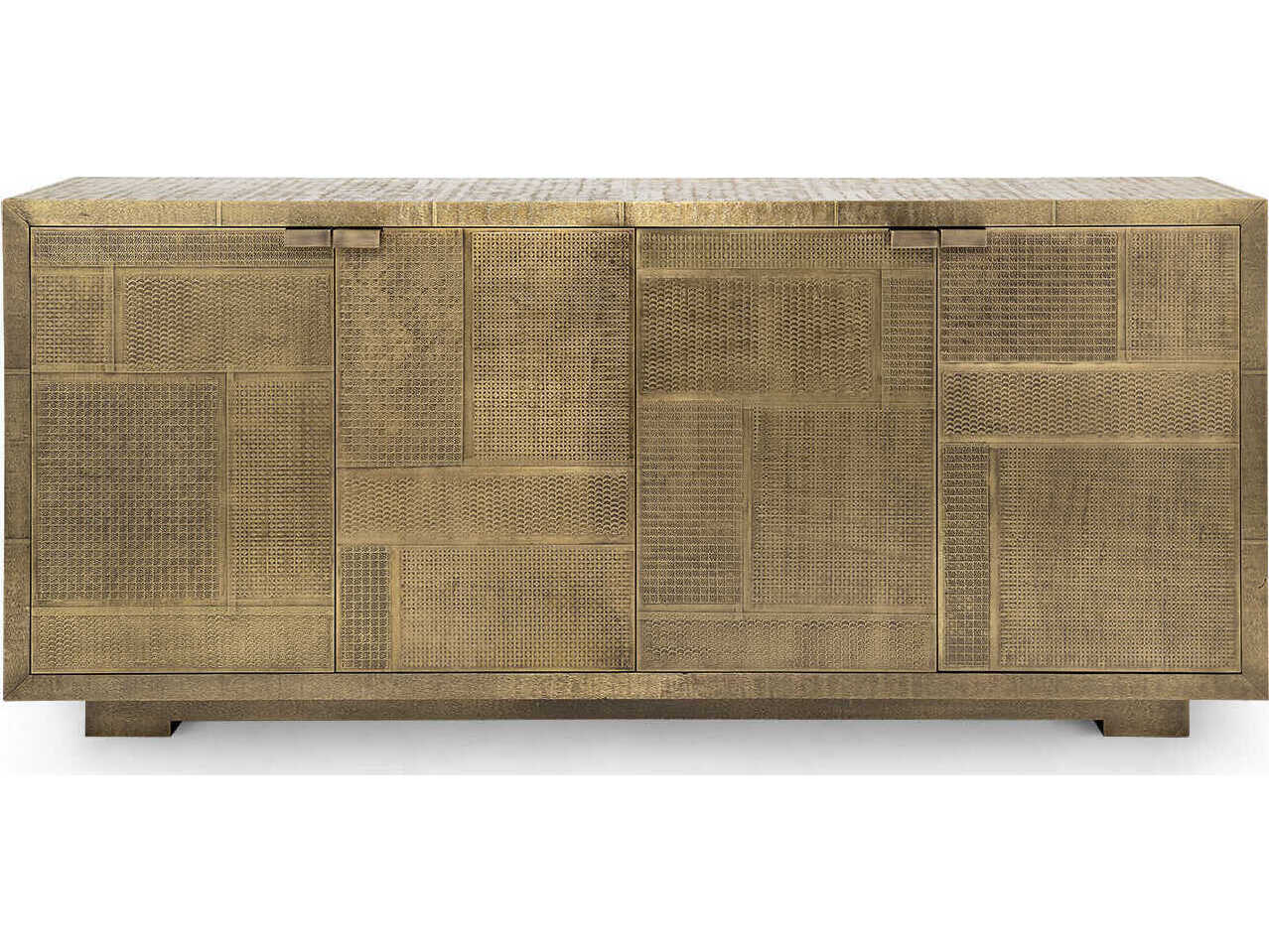 Villa & House 72" Antique Brass Sideboard