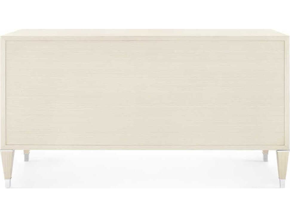 Villa & House Morris 6-Drawers Beige Oak Wood Double Dresser