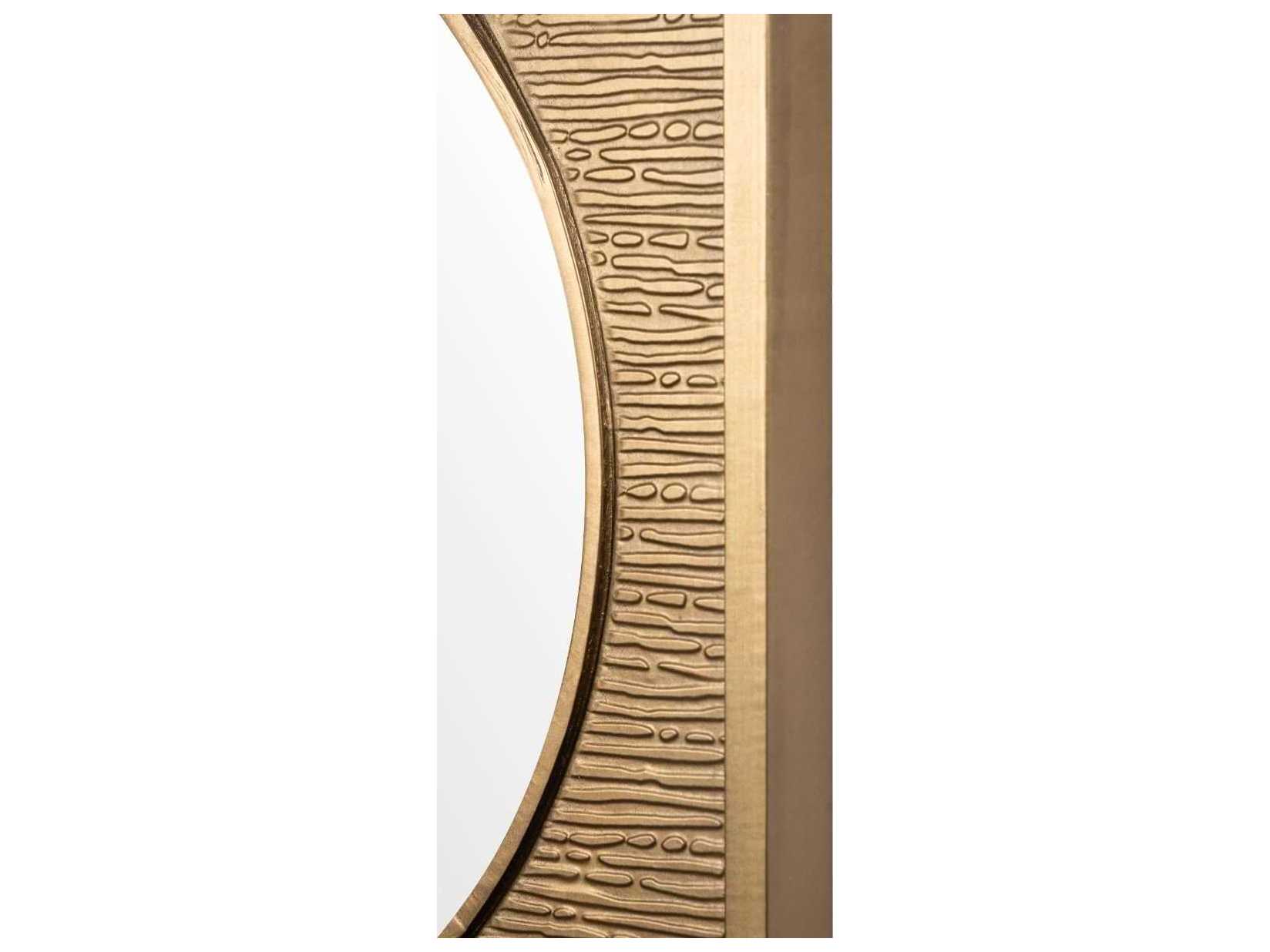 Villa & House Antique Brass Square Wall Mirror