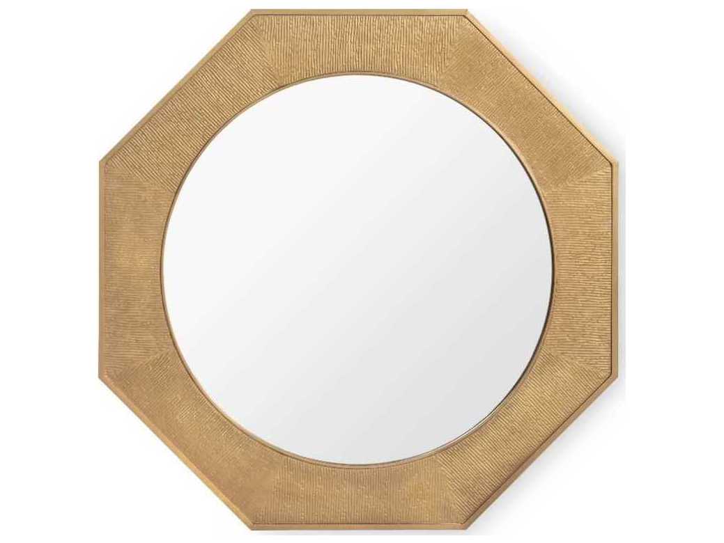 Villa & House Antique Brass Wall Mirror