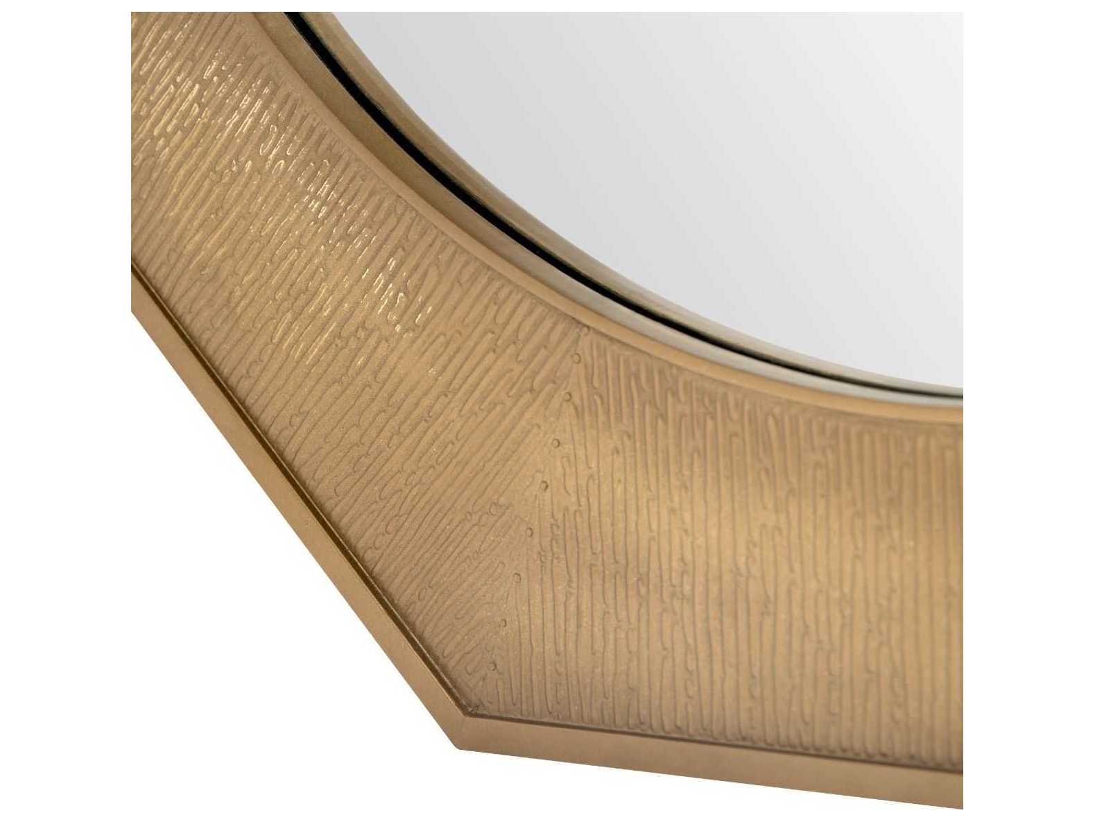 Villa & House Antique Brass Wall Mirror