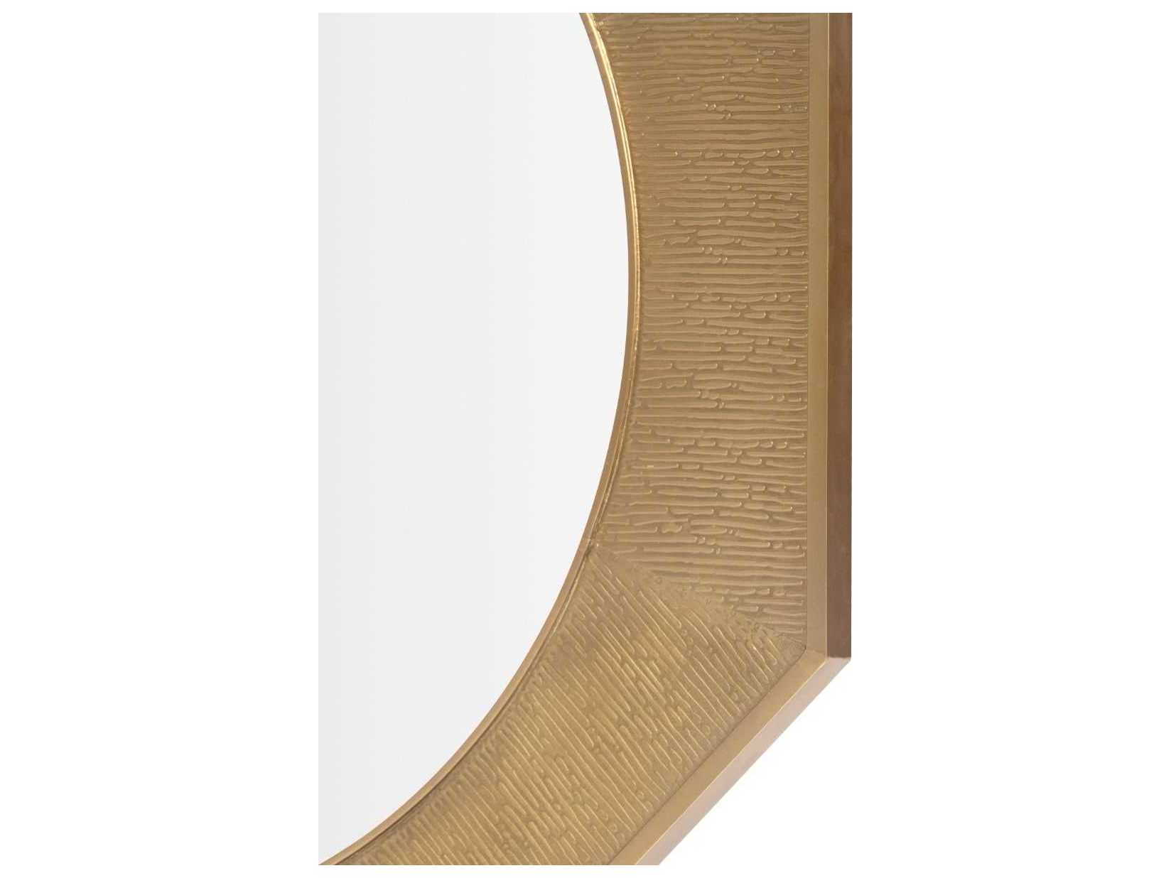 Villa & House Antique Brass Wall Mirror