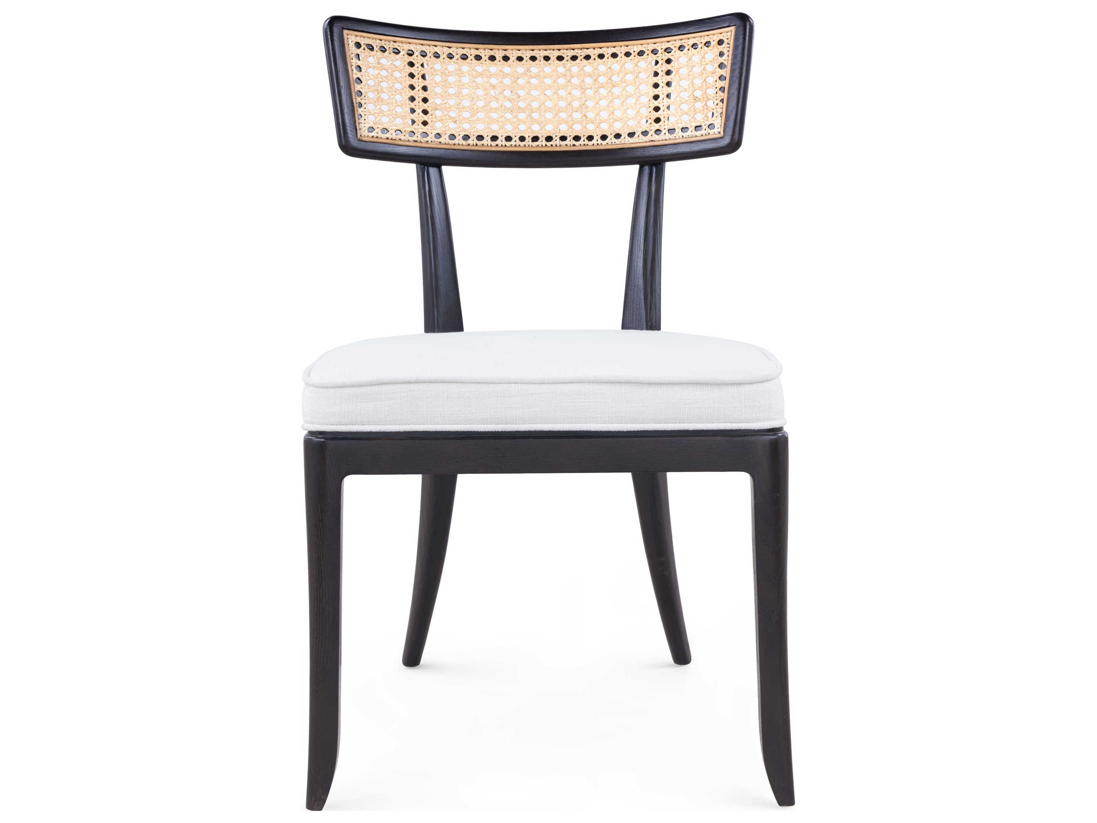 Villa & House Black Upholstered Side Dining Chair