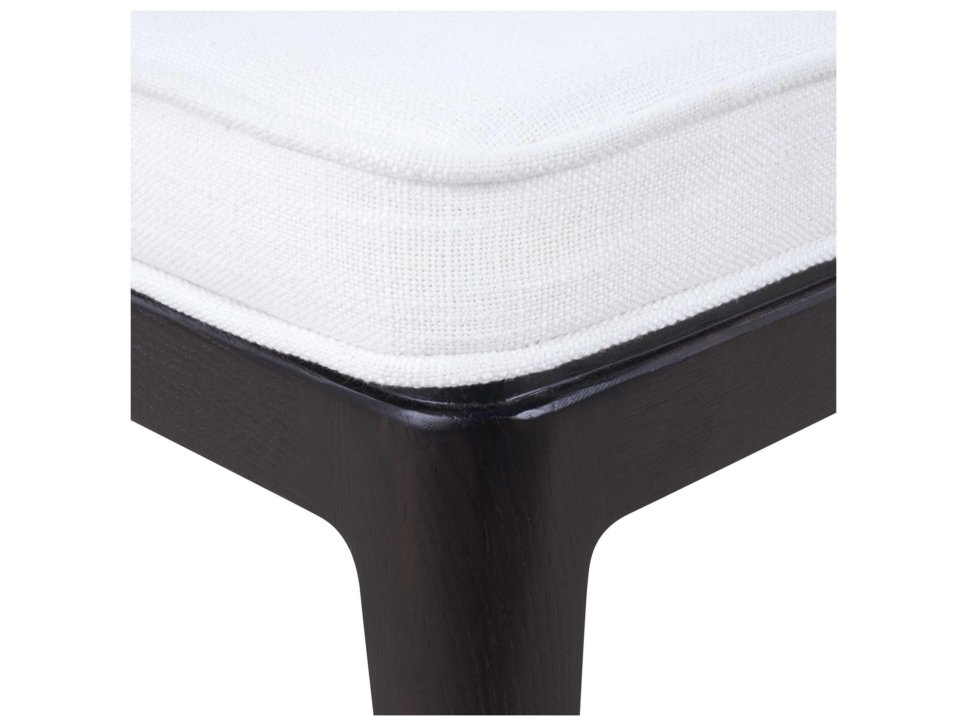 Villa & House Black Upholstered Side Dining Chair