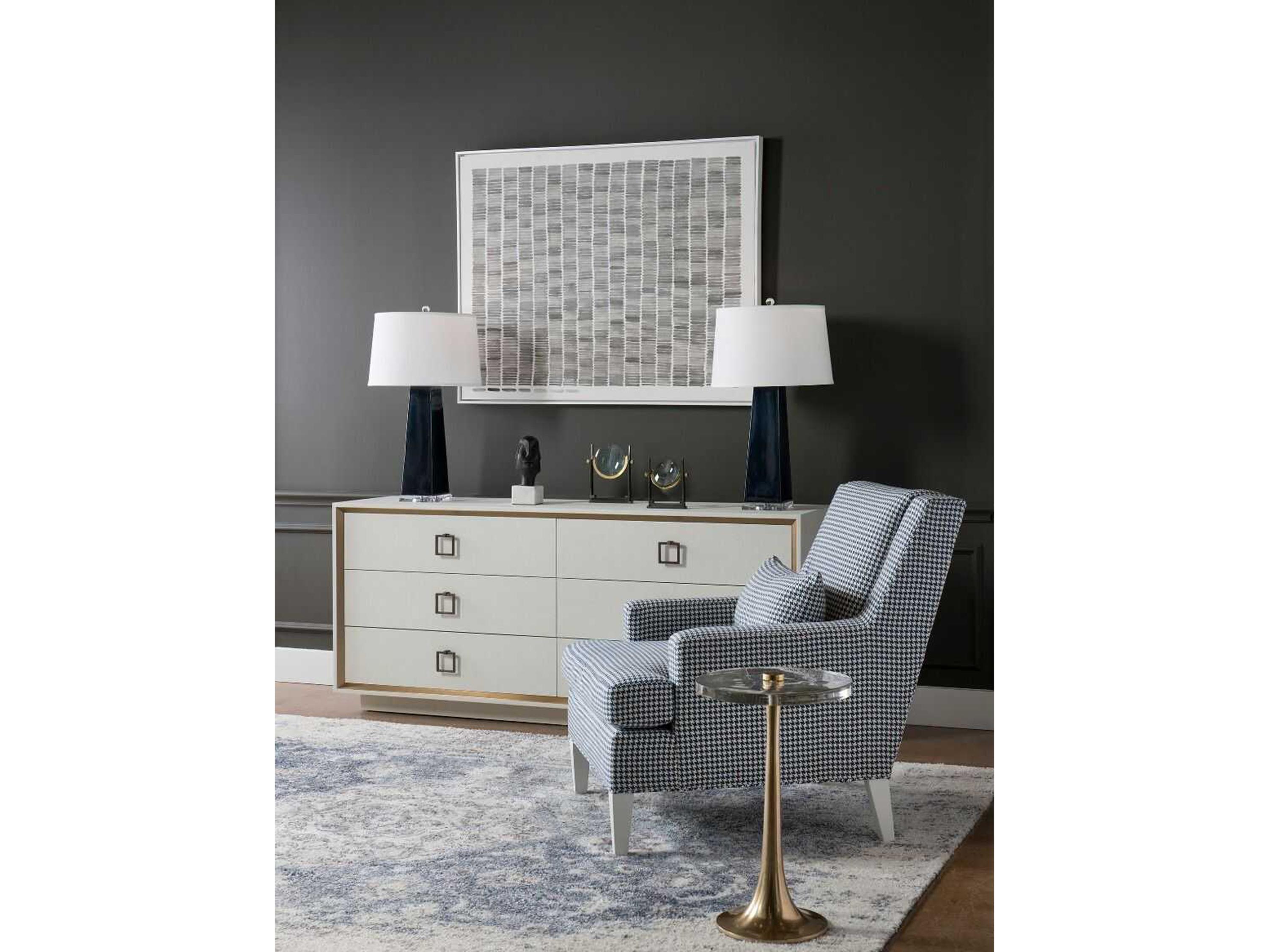 Villa & House Naxos Polo Blue 1 - Light Buffet Lamp Base (Lamp Only)