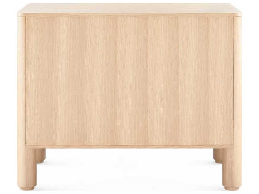 Villa & House Nolan Pristine Oak Beige Wood Accent Chest