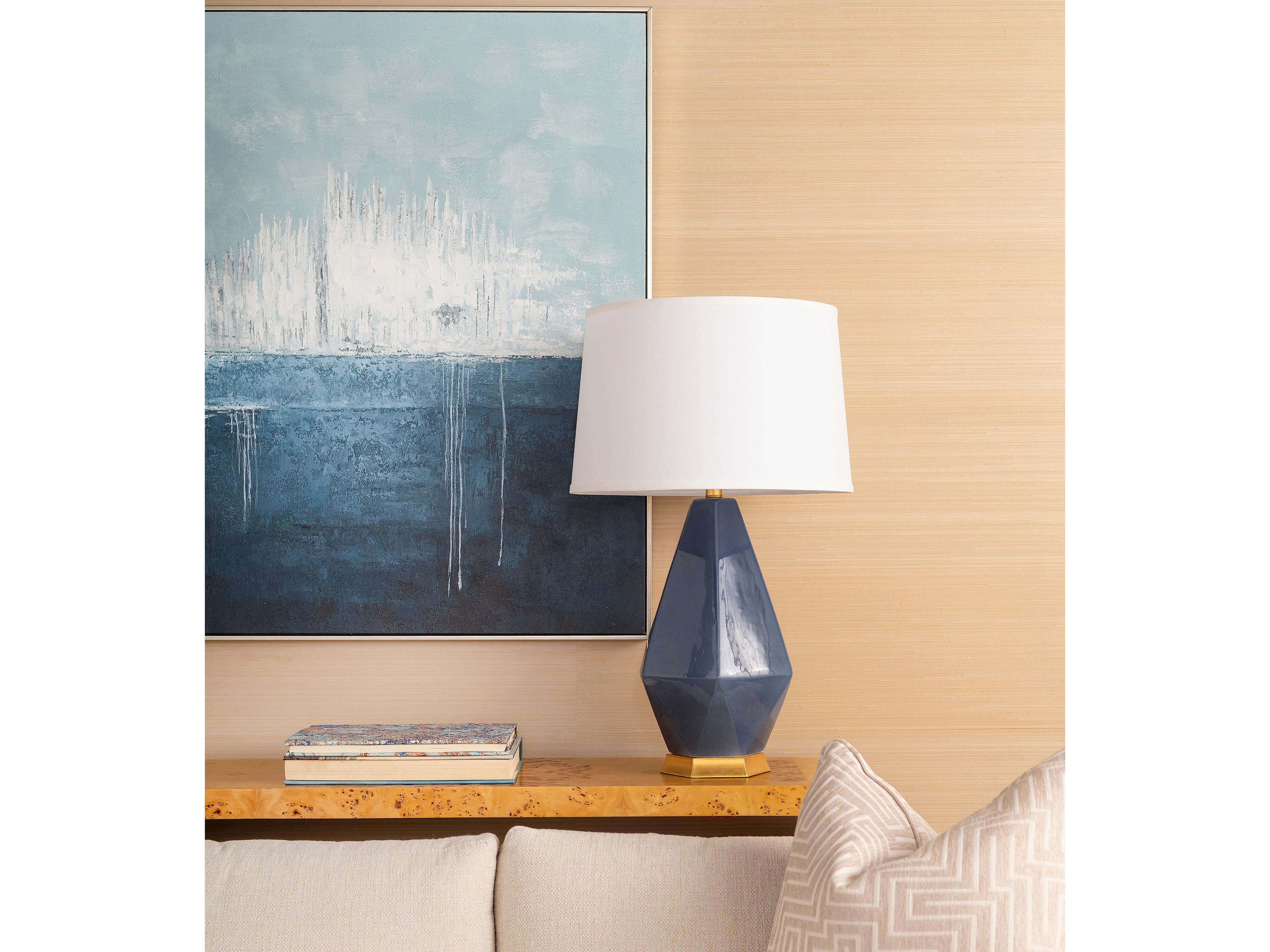 Villa & House / Gold Leaf 1 - Light Buffet Lamp Base (Lamp Only)