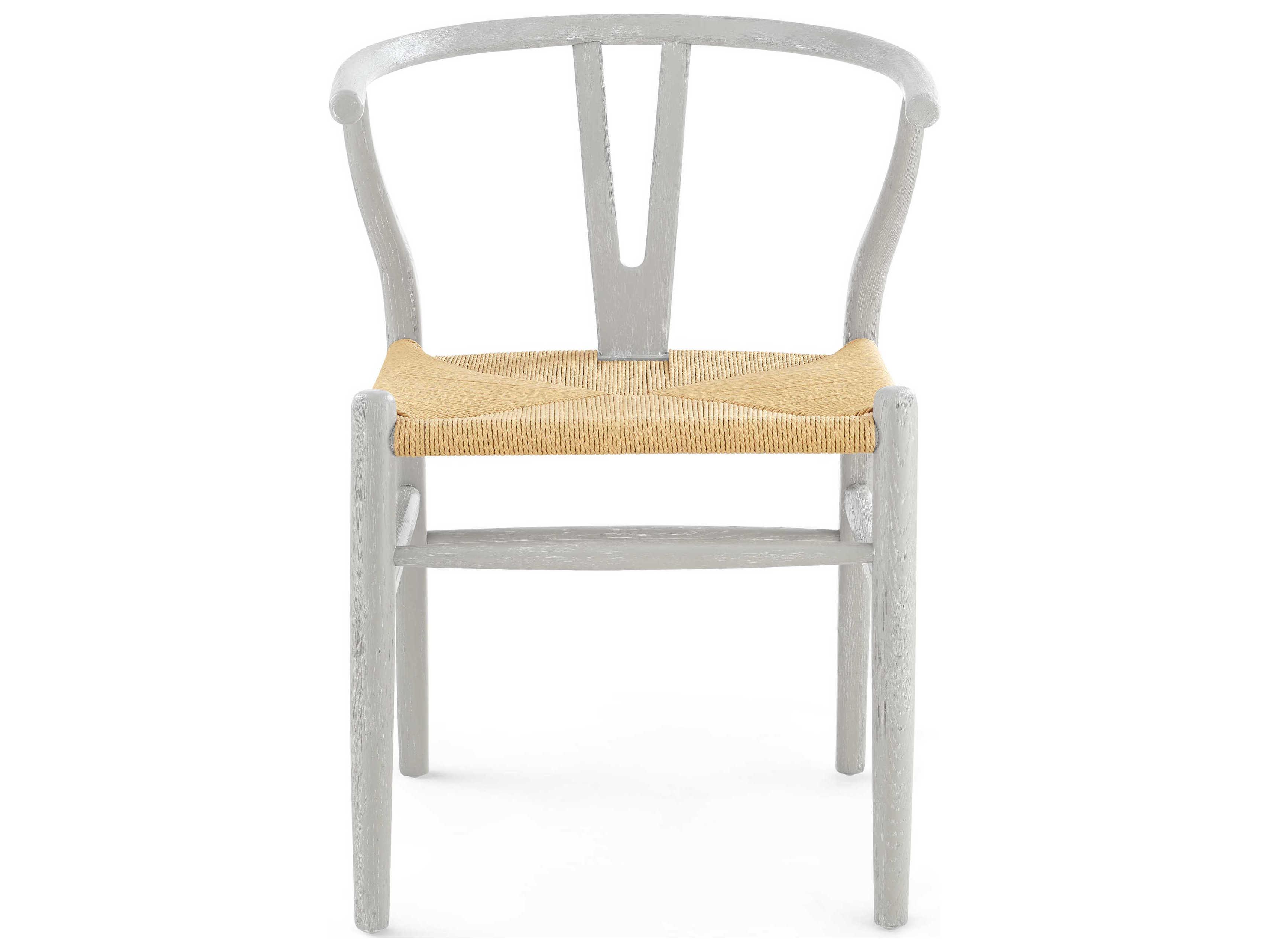 Villa & House Oak Wood Brown Arm Dining Chair