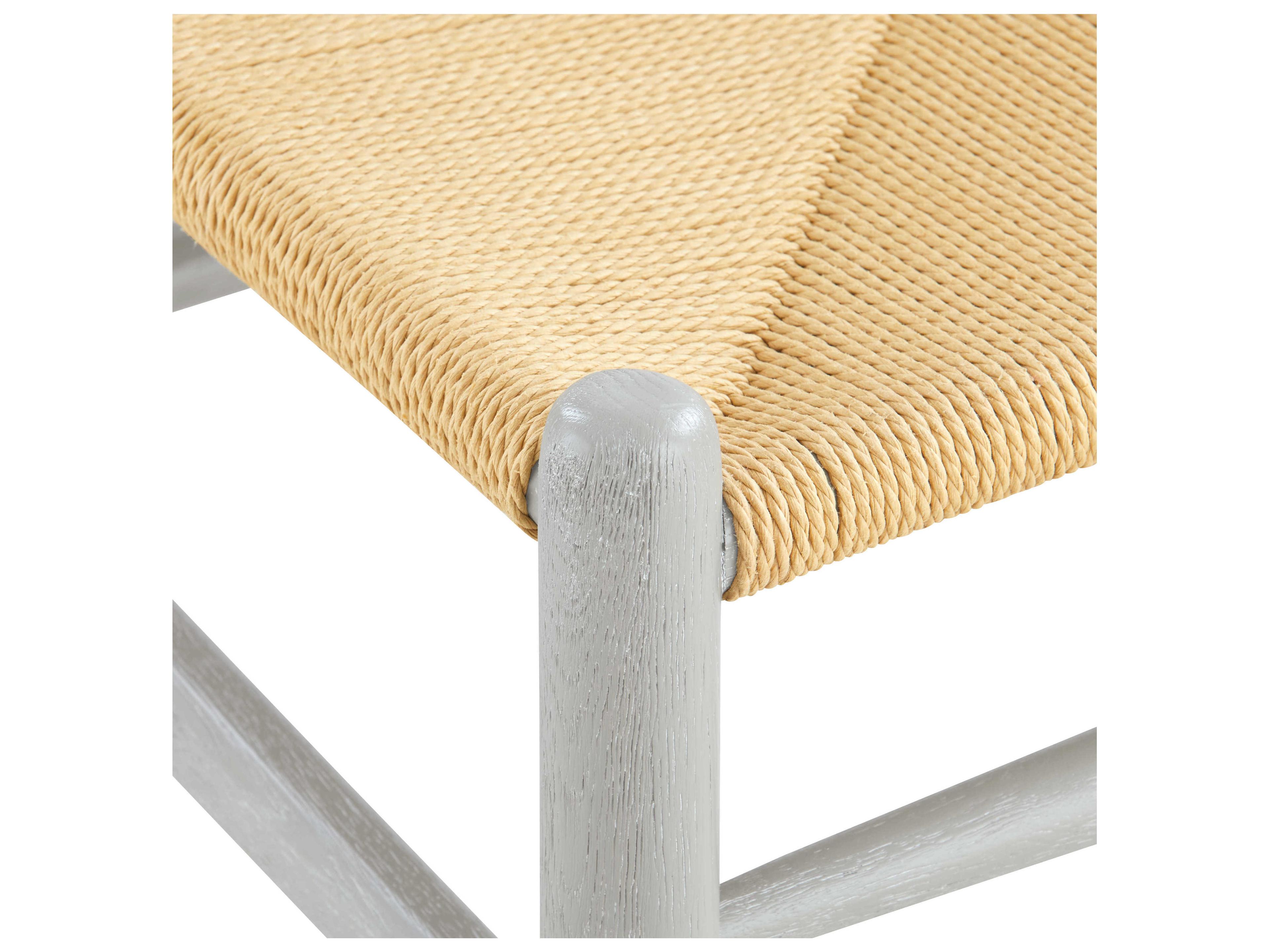 Villa & House Oak Wood Brown Arm Dining Chair