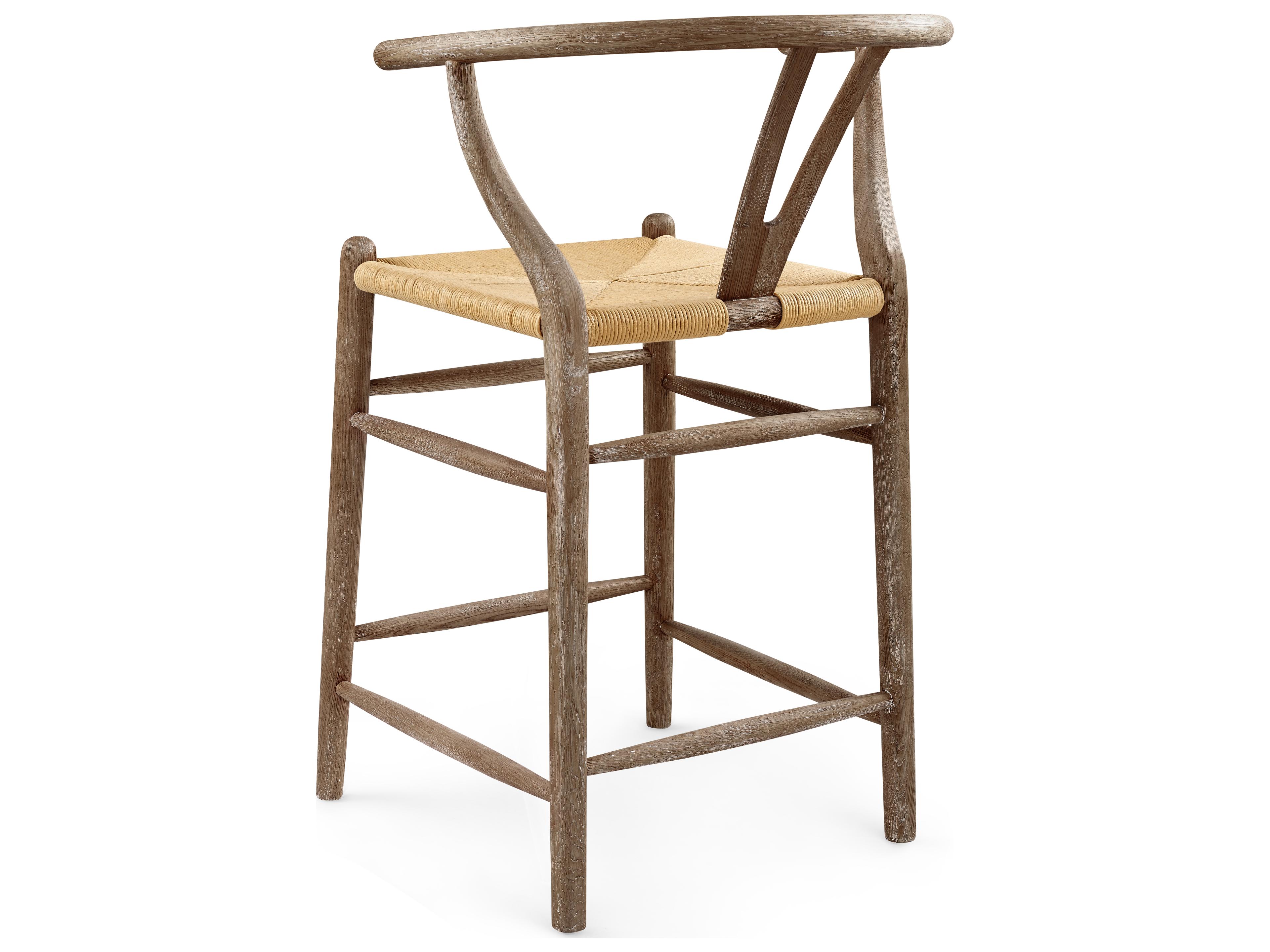 Villa & House Oslo Oak Wood Counter Stool